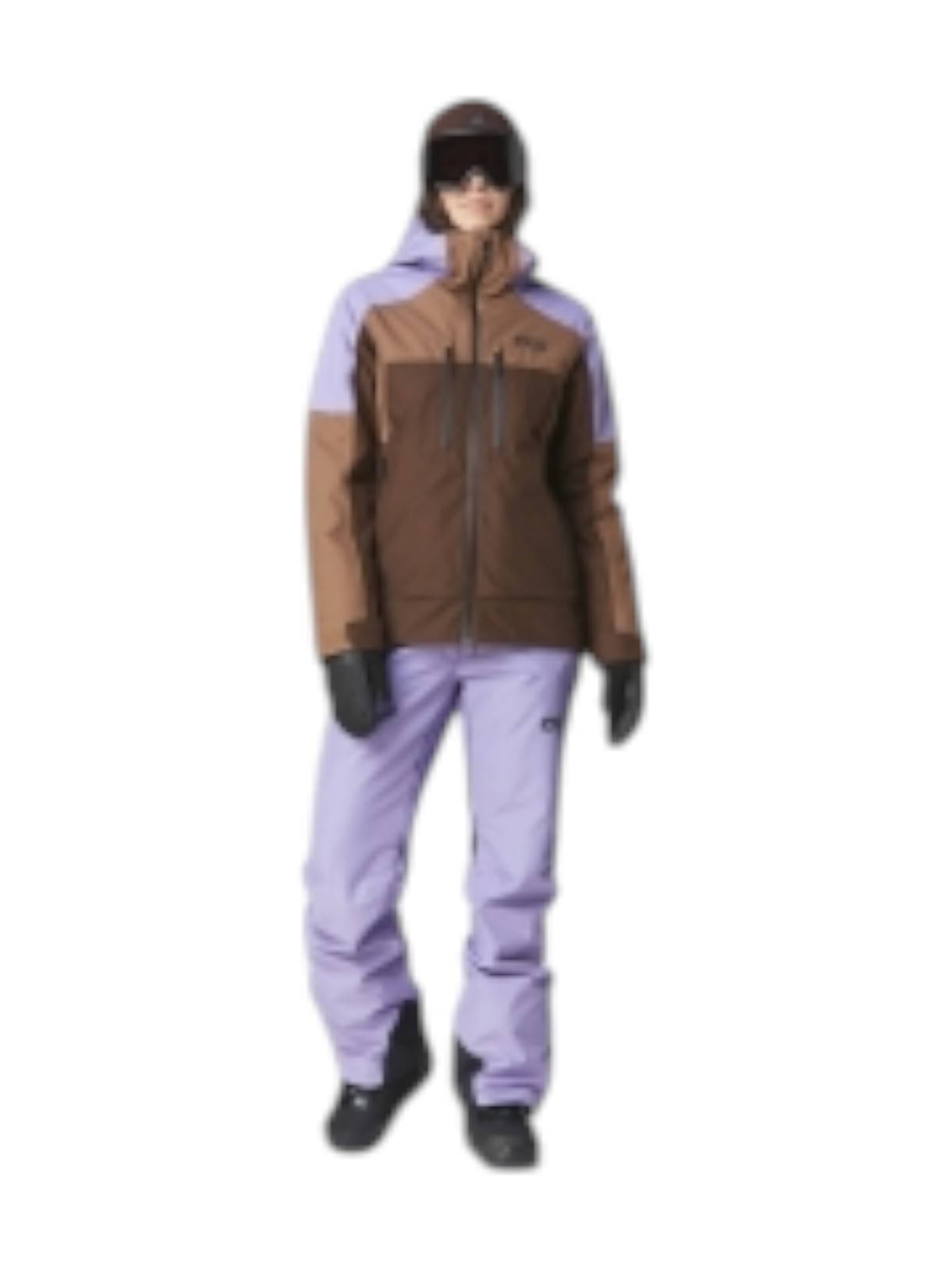 Exa 2-Lagen-Freeride Damen Skijacke mit Kapuze 5