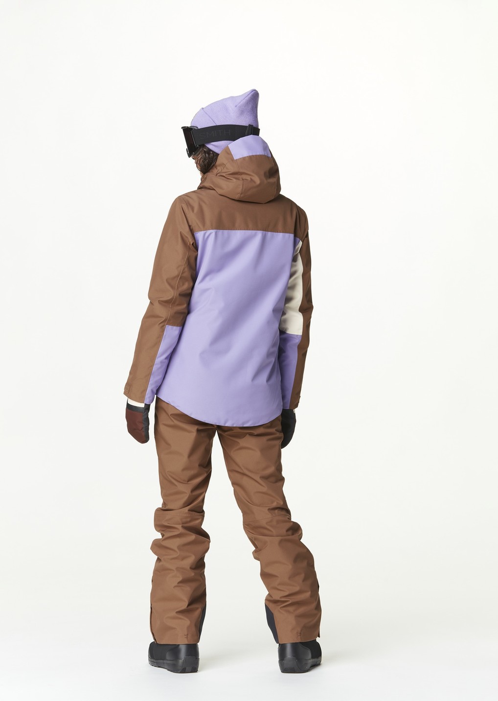 Seen 2-lagige Damen Skijacke mit Kapuze 5