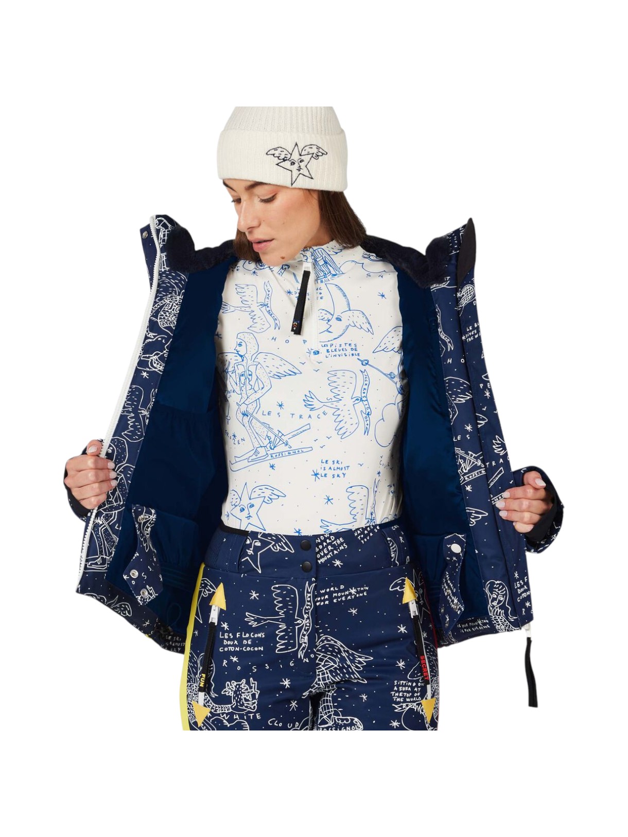 JCC Sublim Damen Skijacke mit Kapuze 5