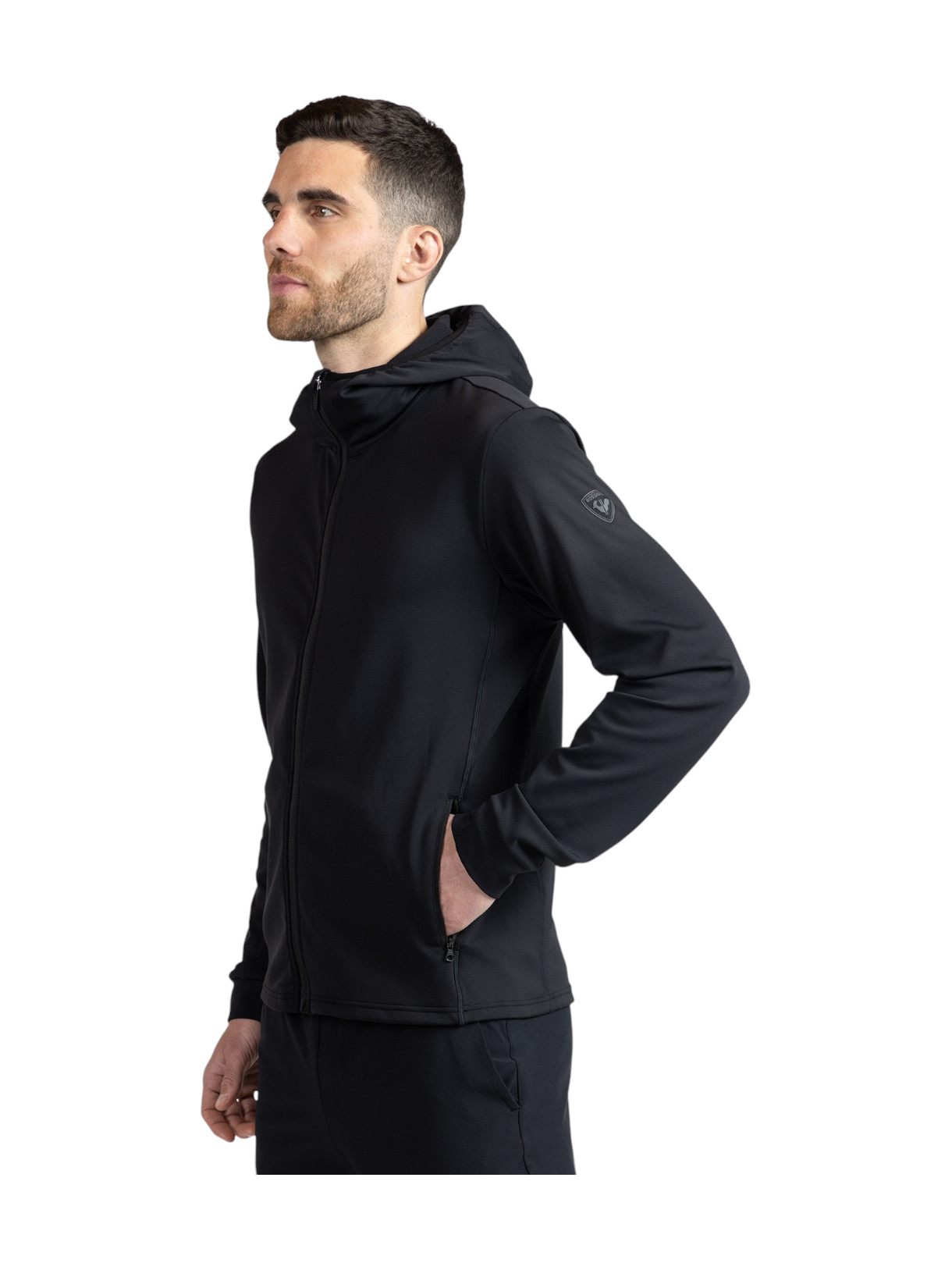 Mid Layer Stretch Herren Kapuzensweatshirt 5