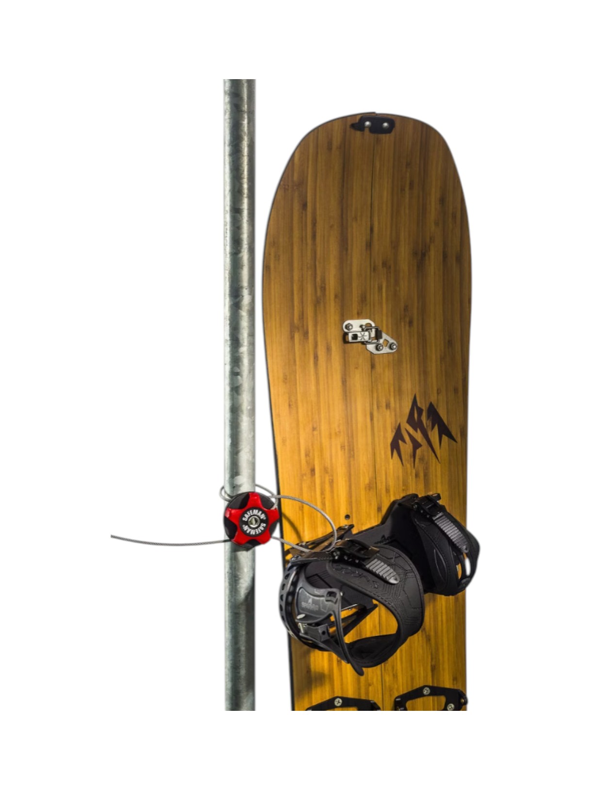 Safeman Schloss für Skier Boards Bikes 75 cm verriegelt automatisch 5