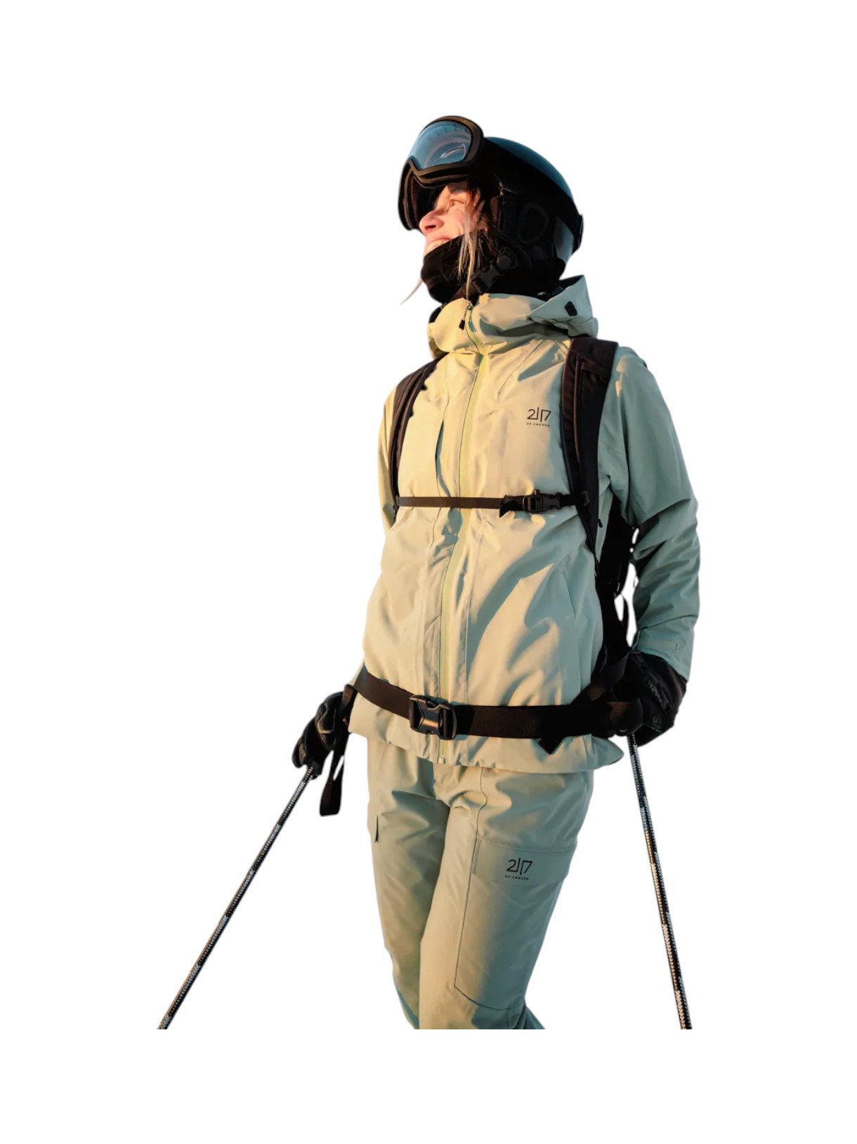 Edum Damen Skijacke mit Kapuze 6