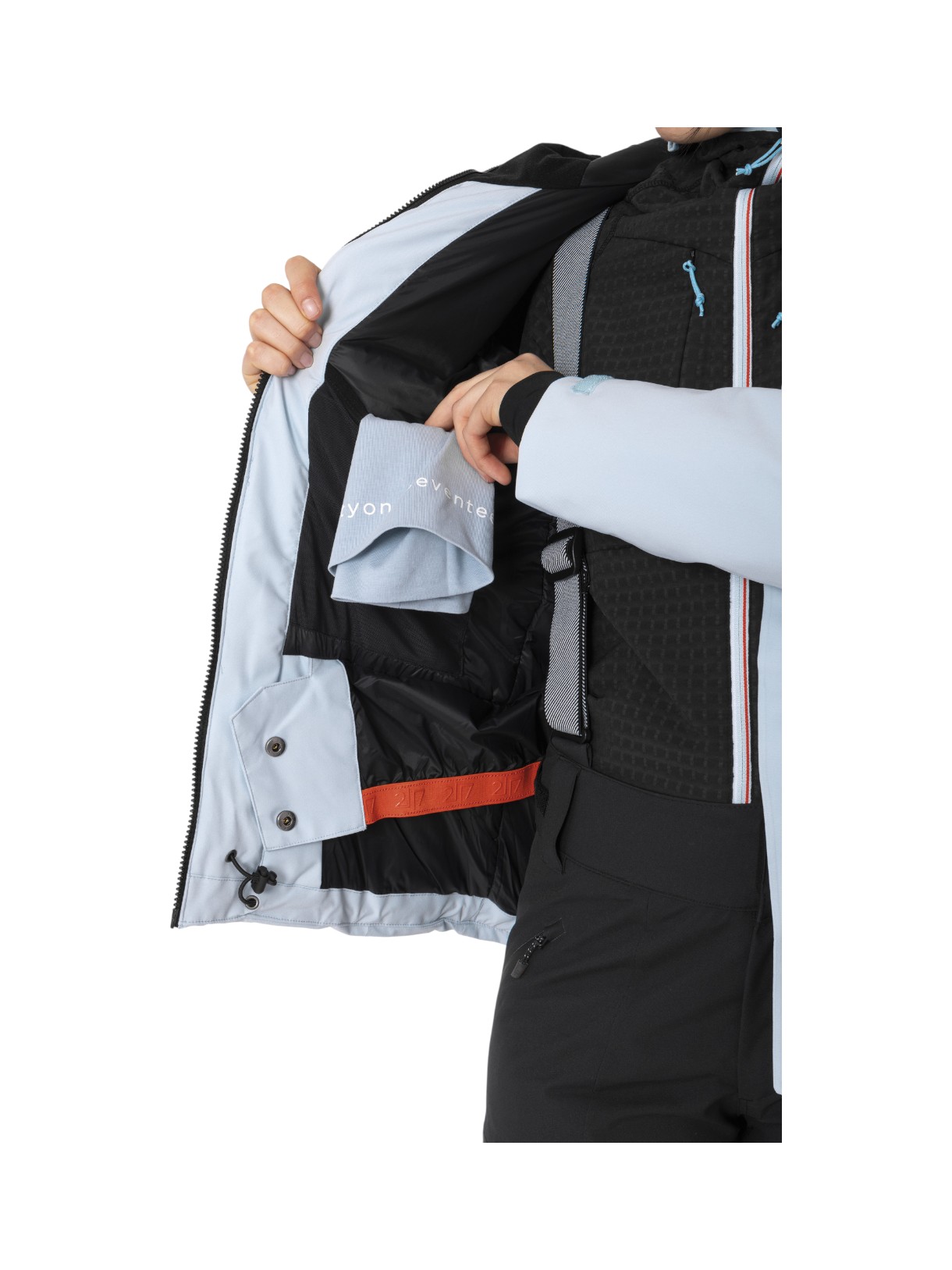 Kabo Damen Skijacke mit Kapuze 6