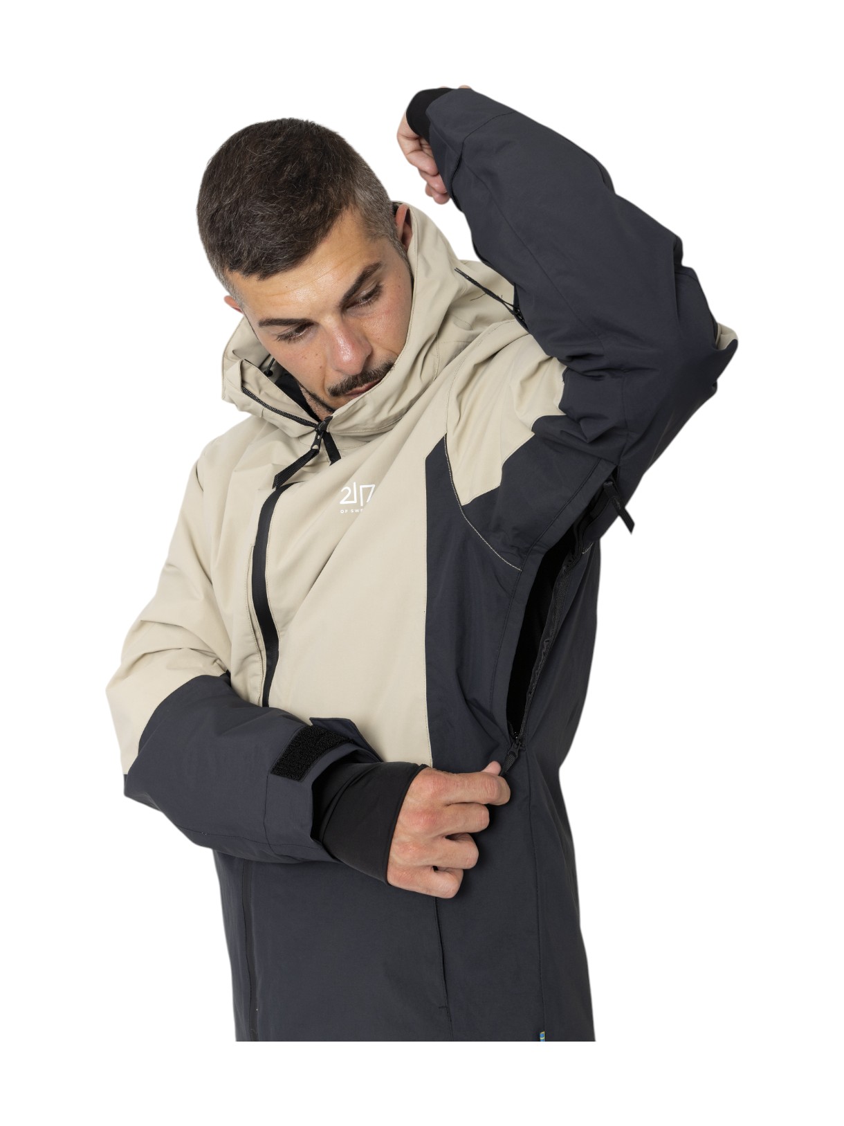 Soppero Herren Skijacke mit Kapuze 6