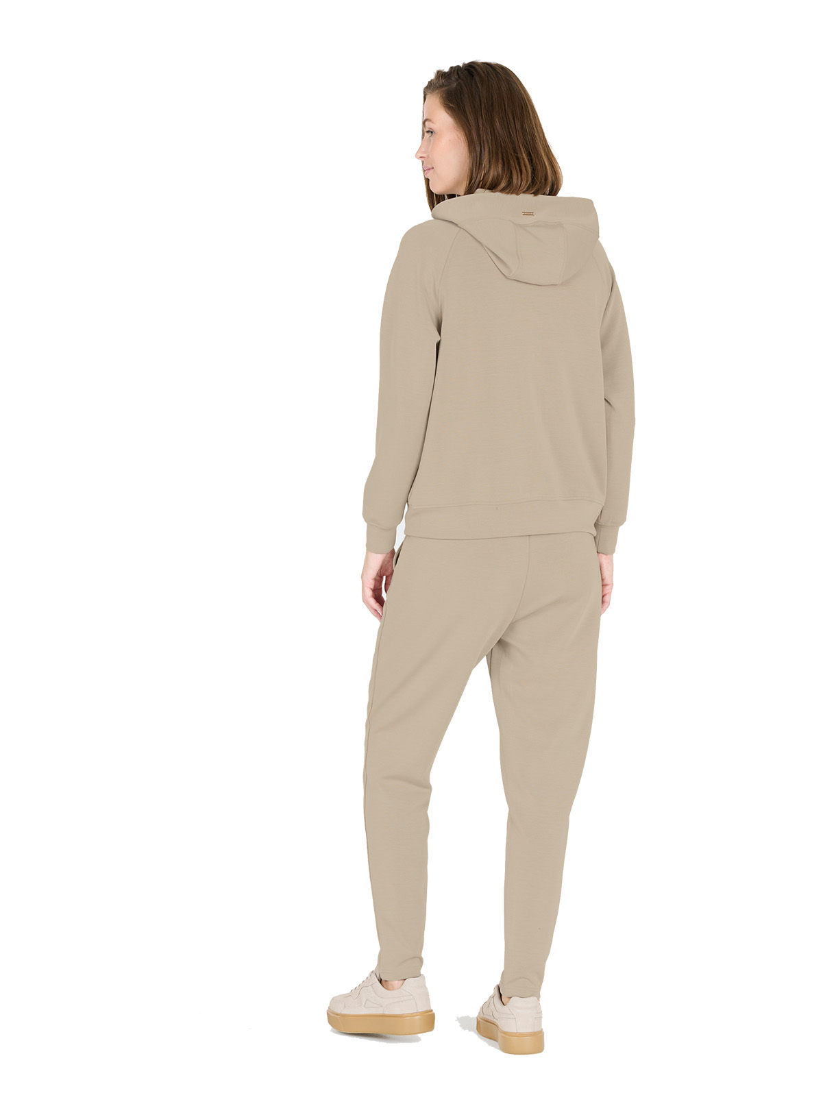 Jacey Damen Full Zip Sweat Jacke mit Kapuze 6