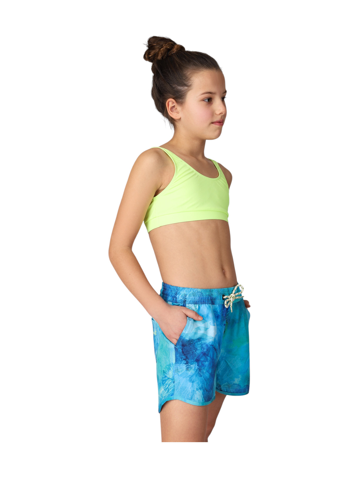 Turvino Girls Short Mädchen Badeshorts 6