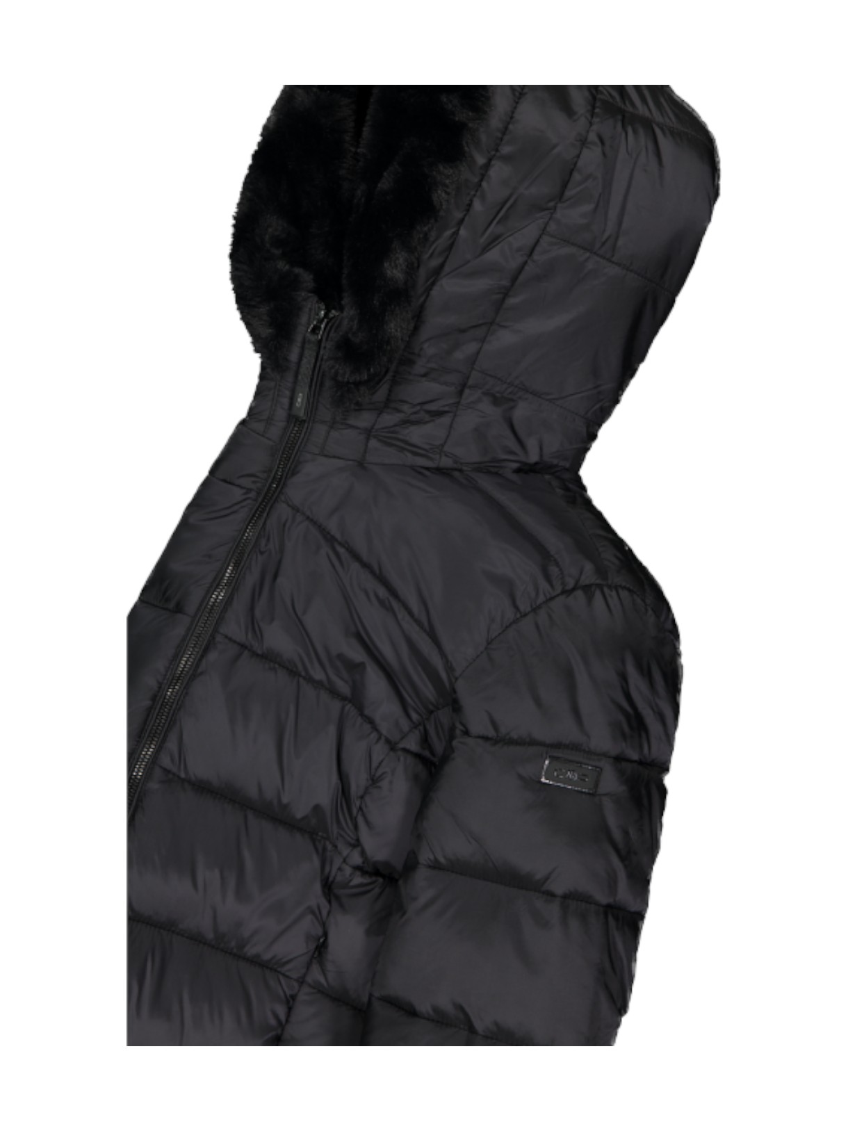 Damen Jacke wattiert mit Kapuze 6