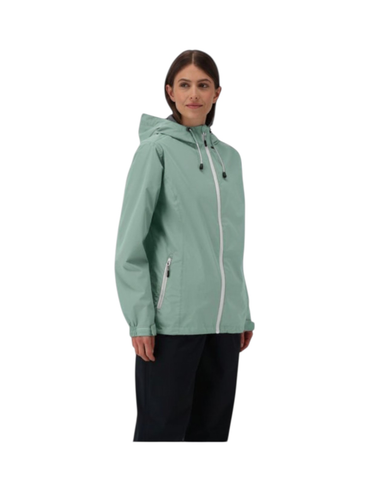 Damen Regenjacke aus Ripstop mit Kapuze 6