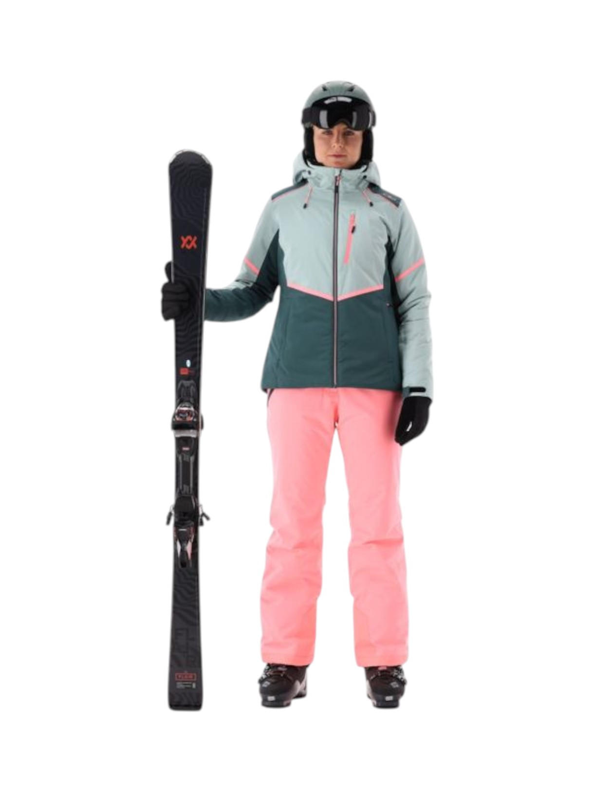 Damen Skihose aus Twill mit Clima Protect 6