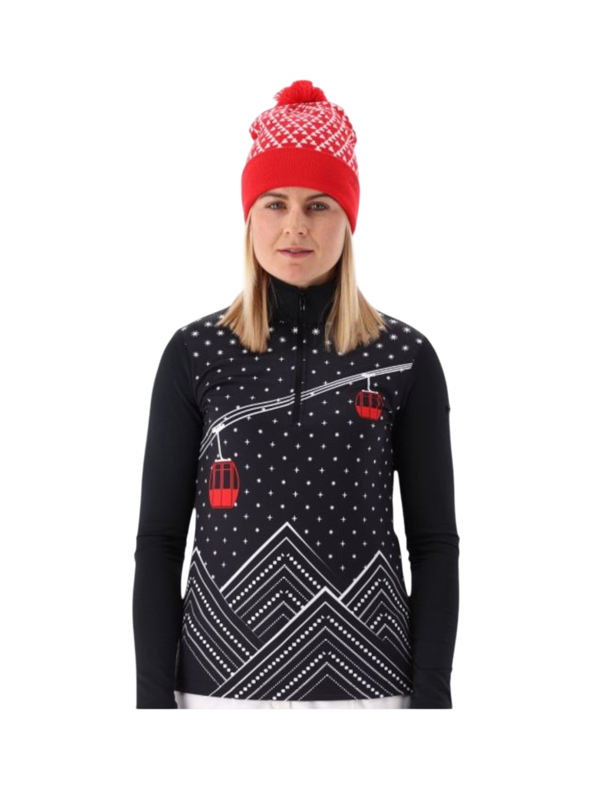 Damen Softech Rollkragen Skipulli mit Dry Function 6