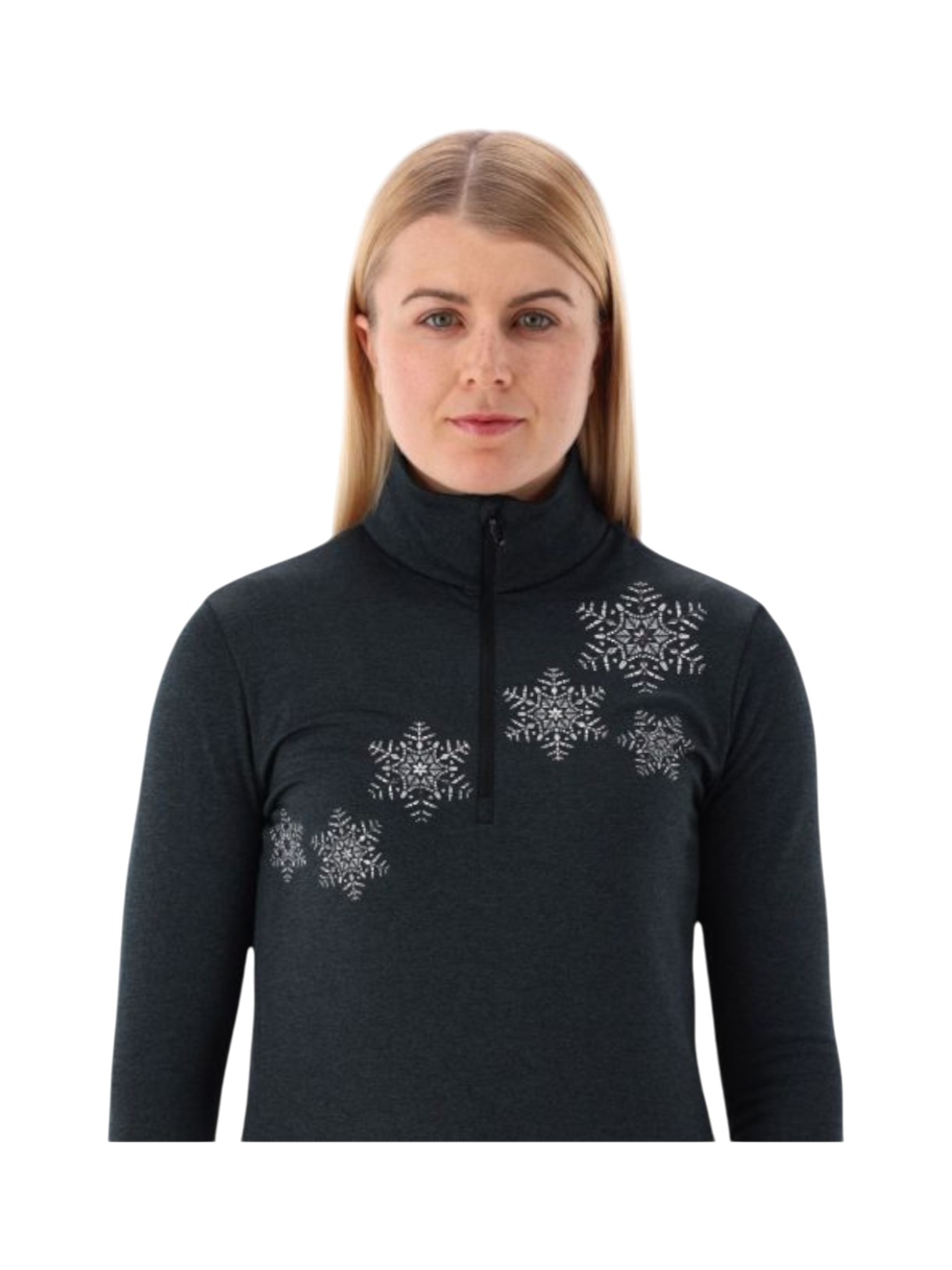 Damen Softech Skipulli schwarz 6