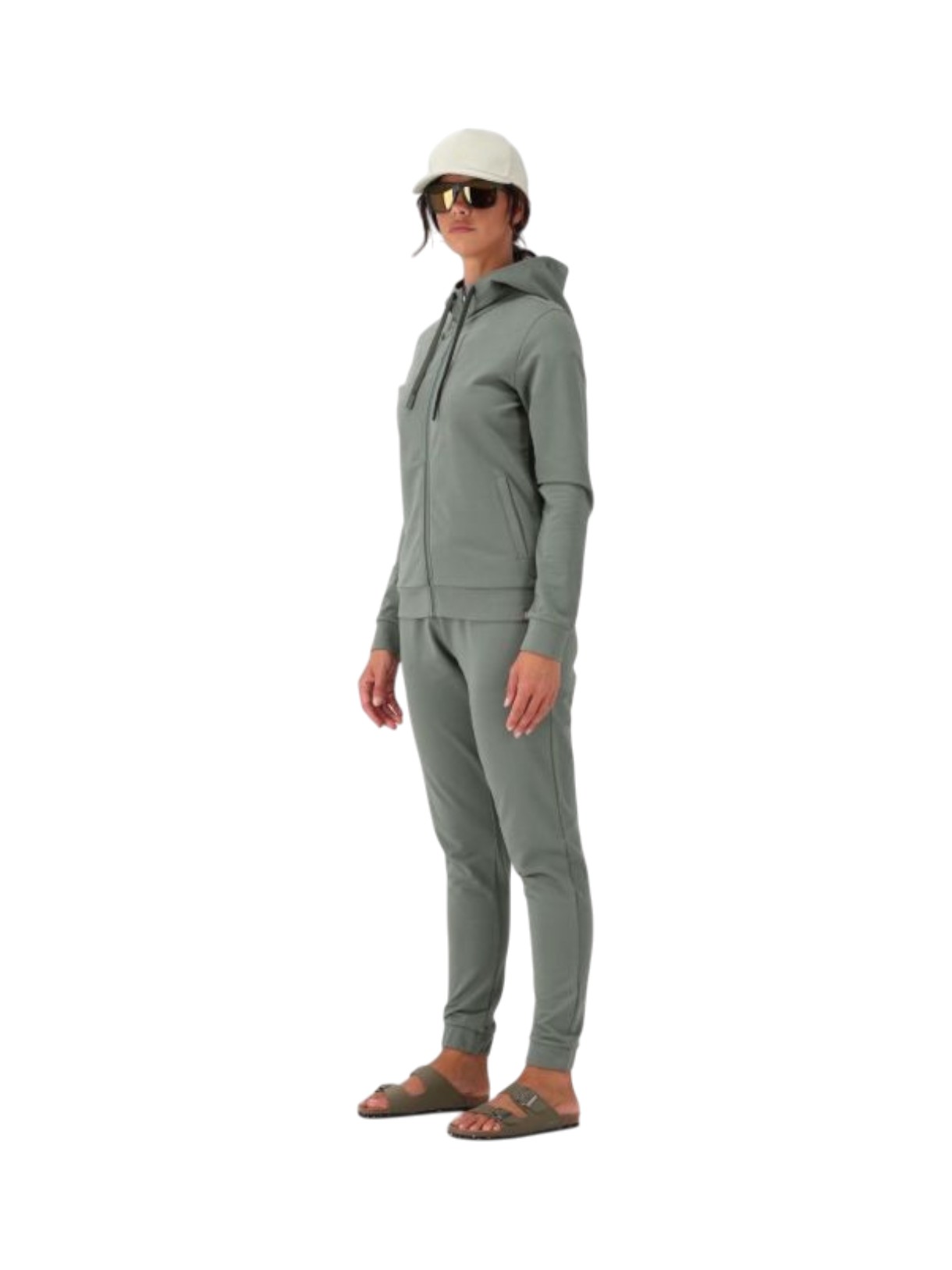 Damen Sweat Jacke mit Kapuze 6
