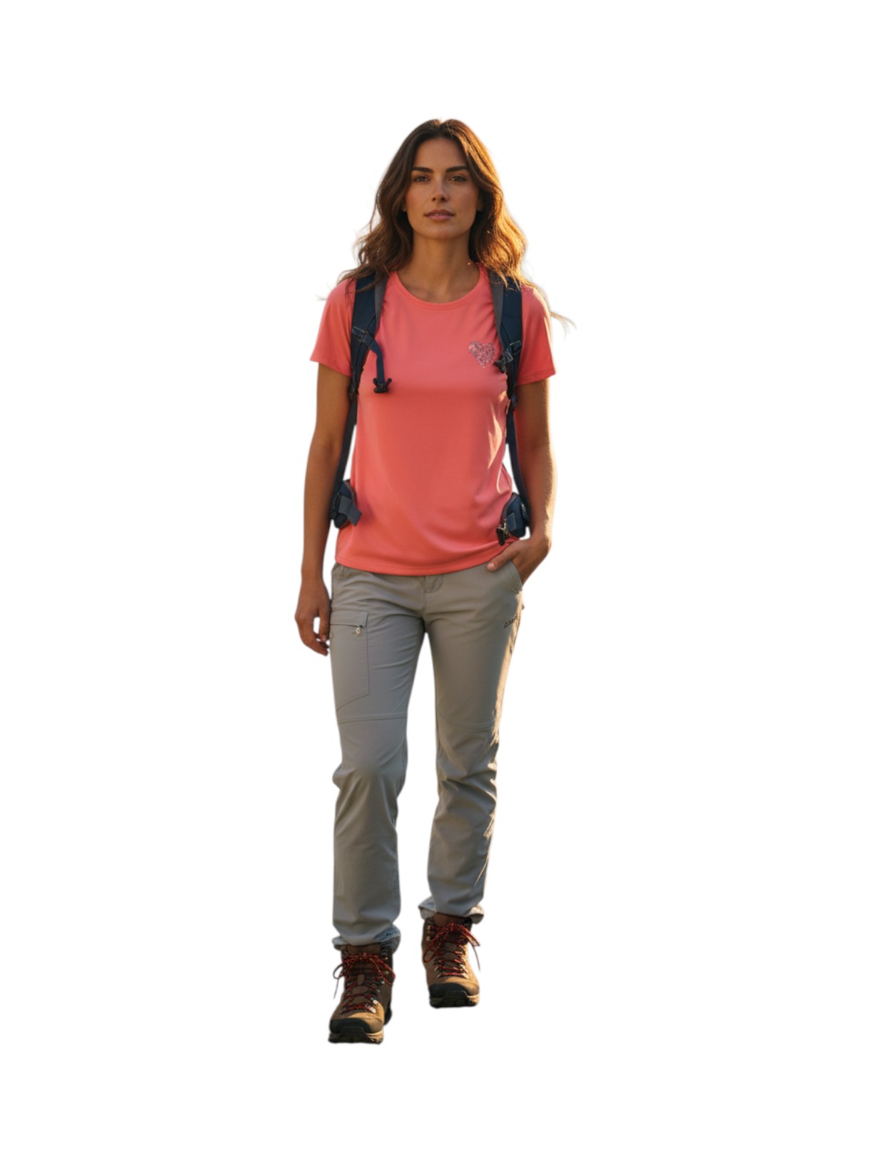 Damen T-Shirt aus Piqué mit Dry Function 6