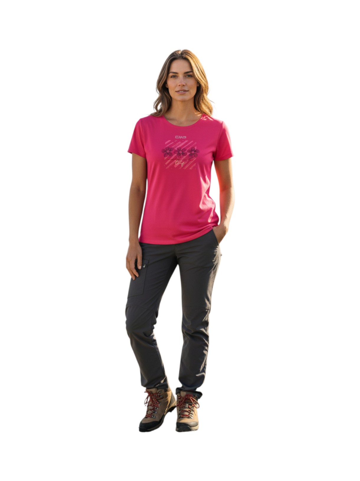 Damen T-Shirt aus Piqué mit Dry Function 6