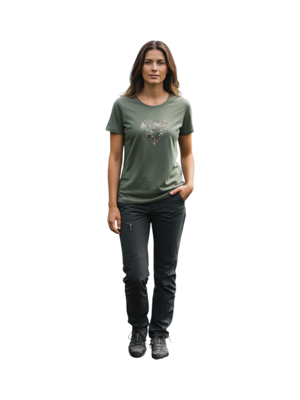 Damen T-Shirt aus Piqué mit Dry Function 6