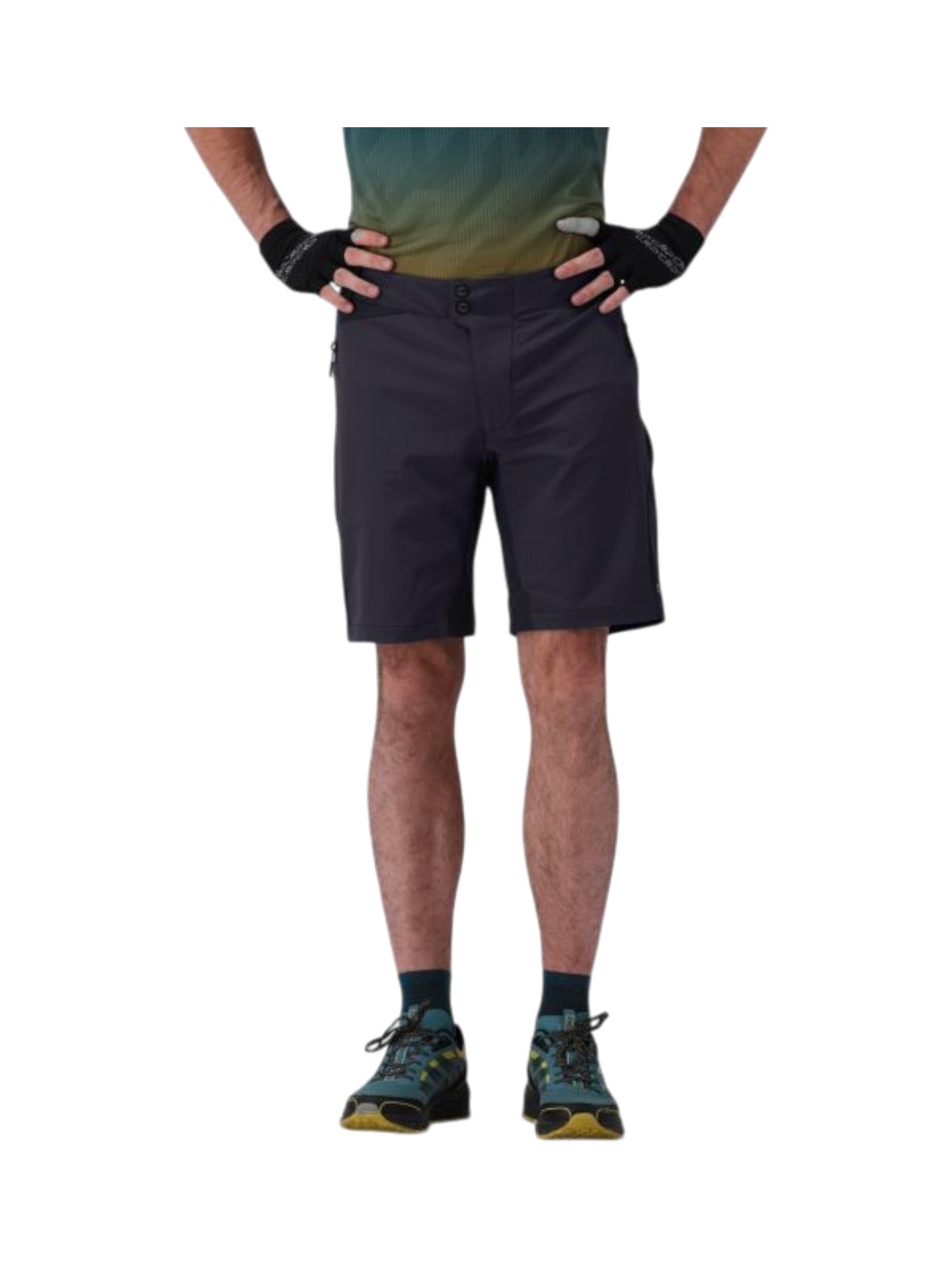 Herren Freebike Bermuda Hose mit Sitzpolster und Dry Function 6