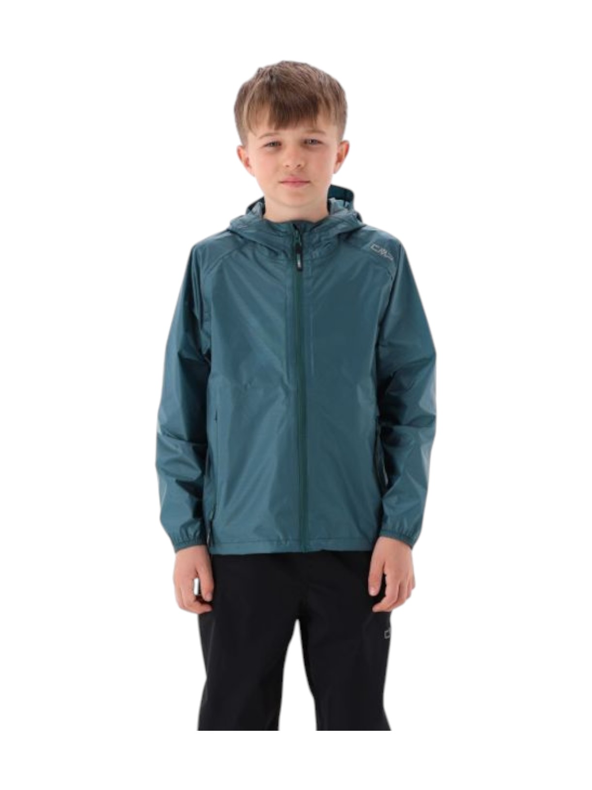Jungen Regenjacke Pack Pocket mit Clima-Protect und Kapuze 6