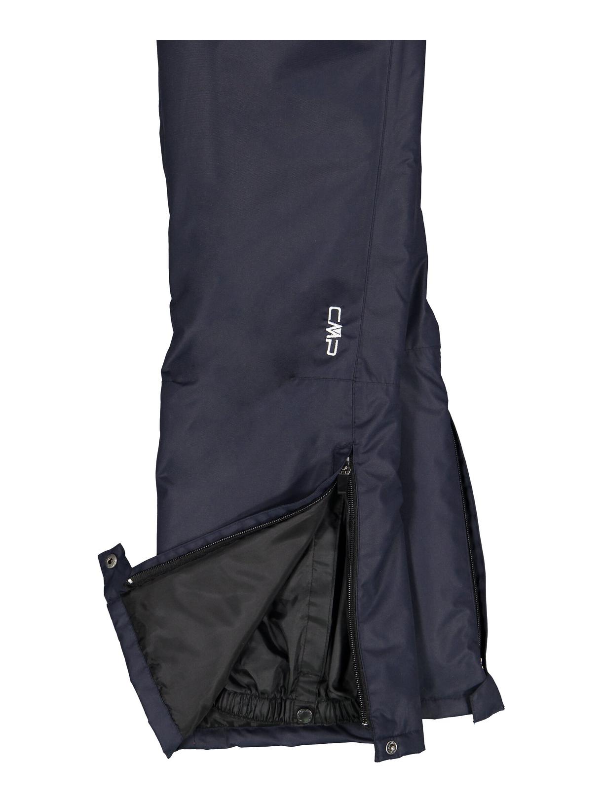 Kinder Skihose Clima Protect mit abnehmbaren Trägern blau 6