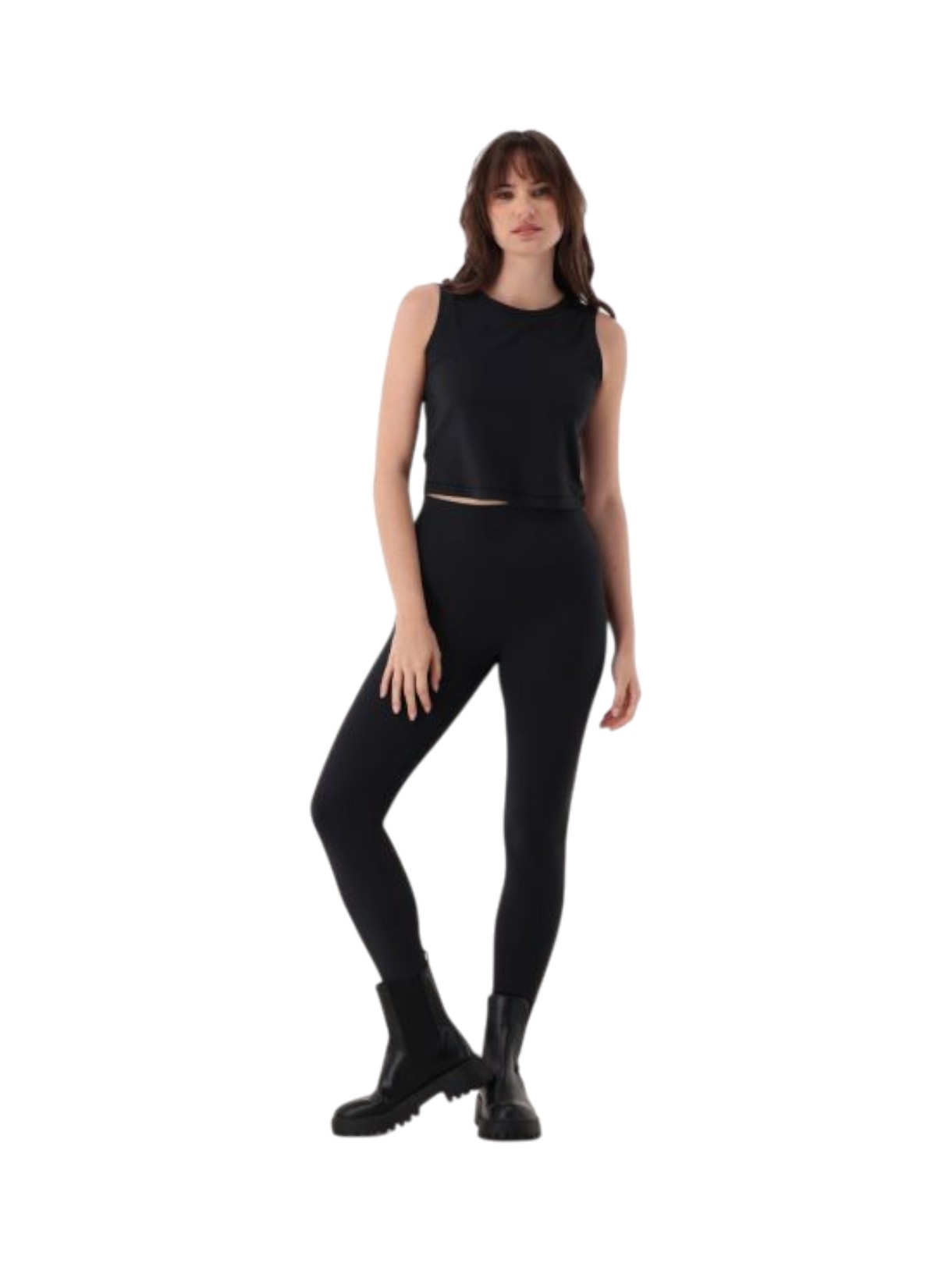 kurzes Damen Tank Top aus Stretch-Polyamid mit Dry-Function 6
