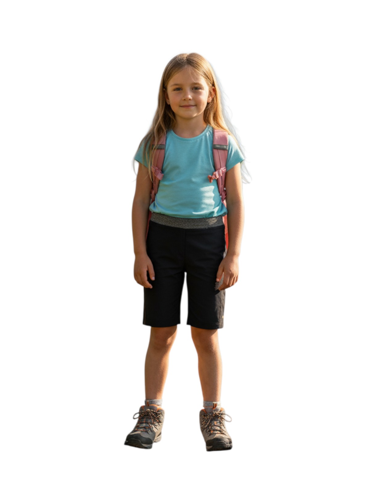 Mädchen Bermuda Stretch Wandershorts mit Dry Function 6
