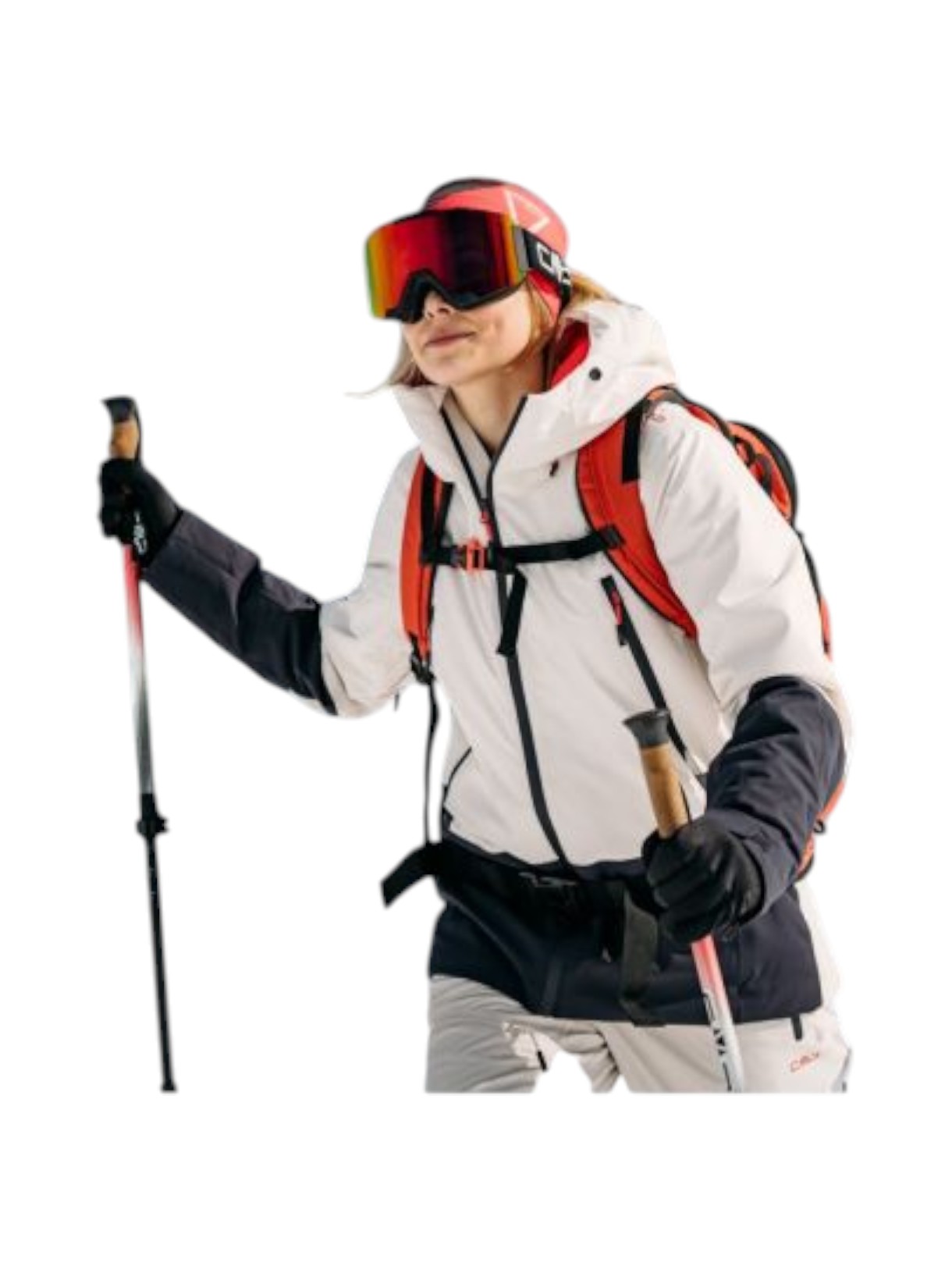 Unlimitech Damen Skijacke mit PrimaLoft und Kapuze 6