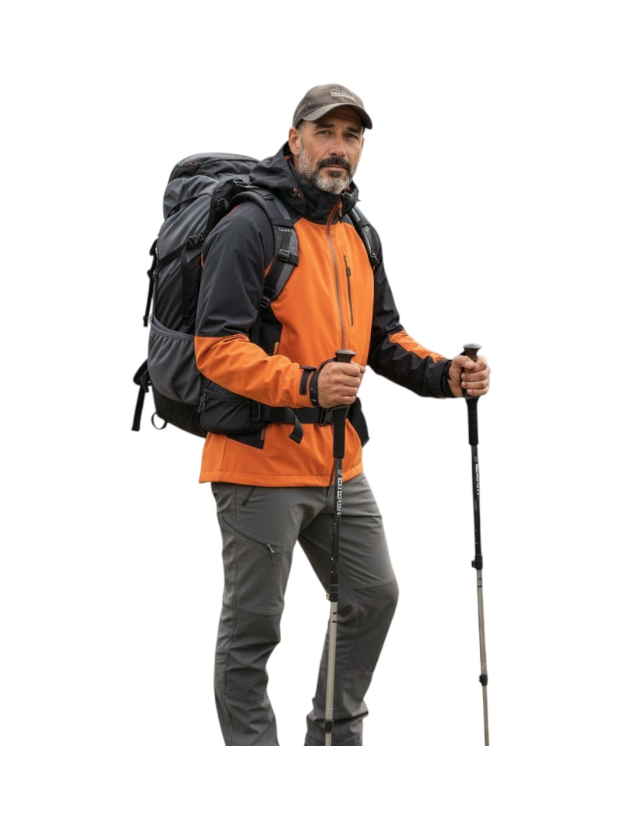 wasserdichte Herren Ripstop Jacke Clima Protect mit abnehmbarer Kapuze 6