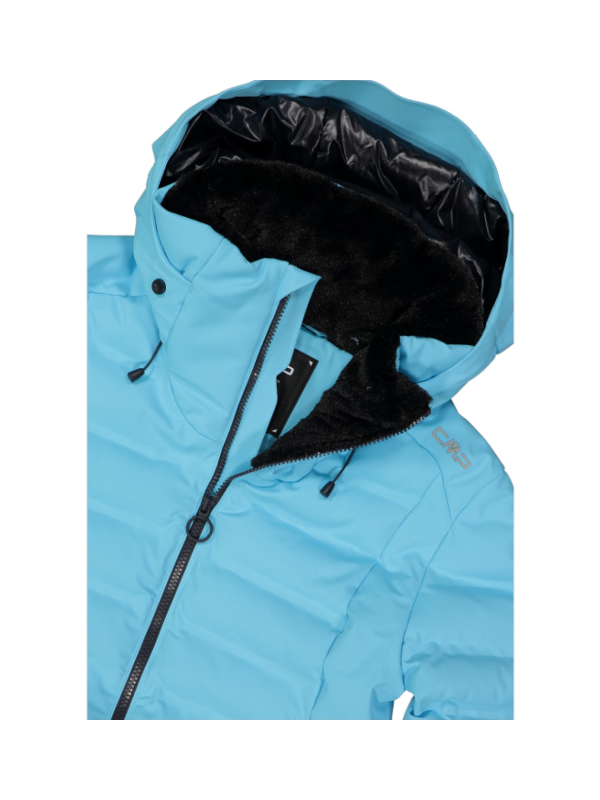 wattierte Damen Skijacke mit Clima Protect und Kapuze 6