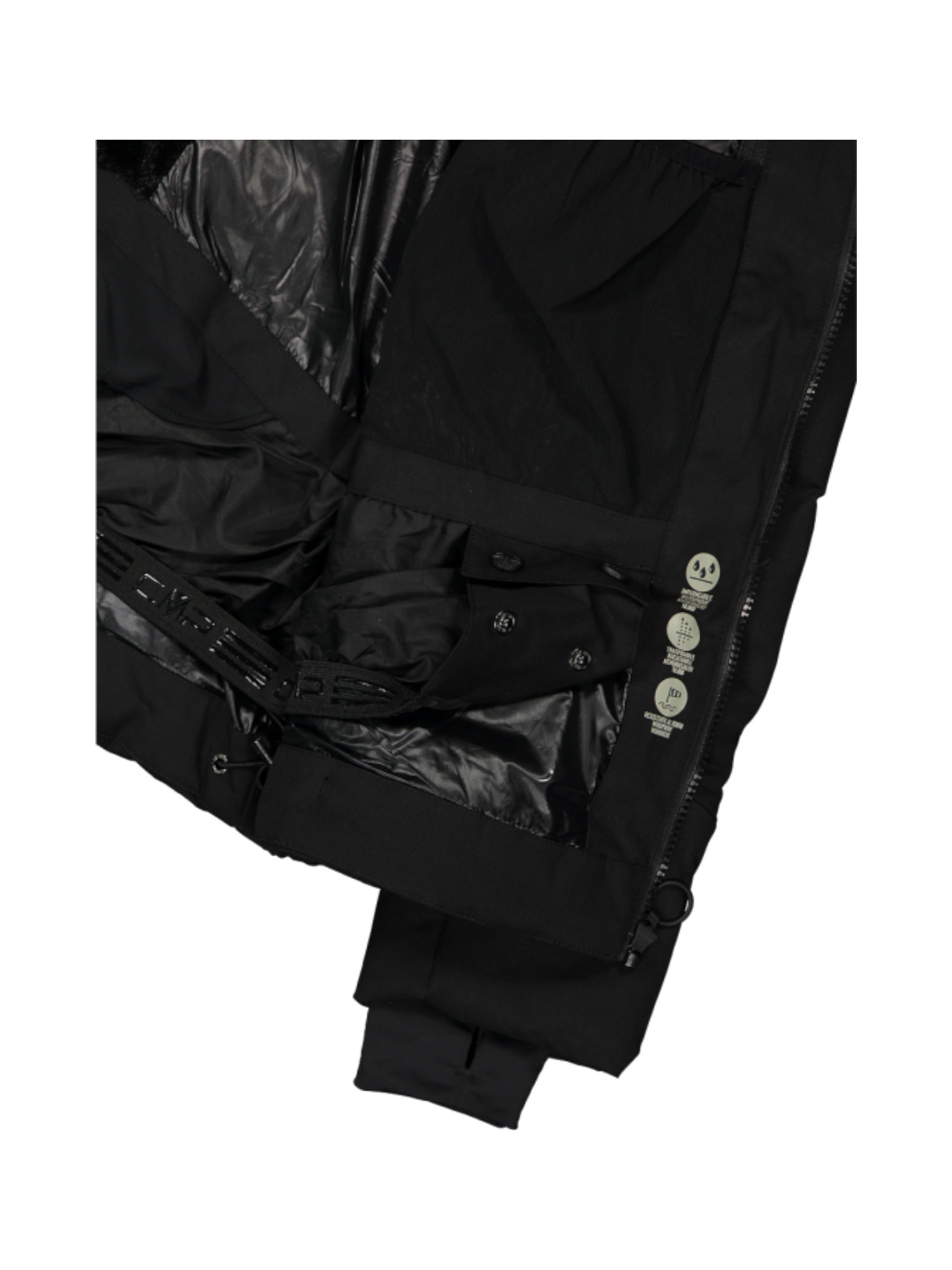 wattierte Damen Skijacke mit Clima Protect und Kapuze 6