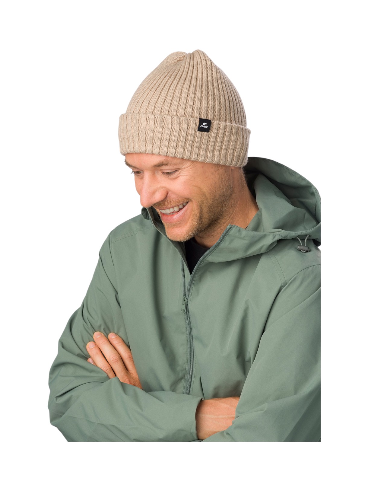 Ripp Strick Mütze 2.0. mit Außenumschlag 6