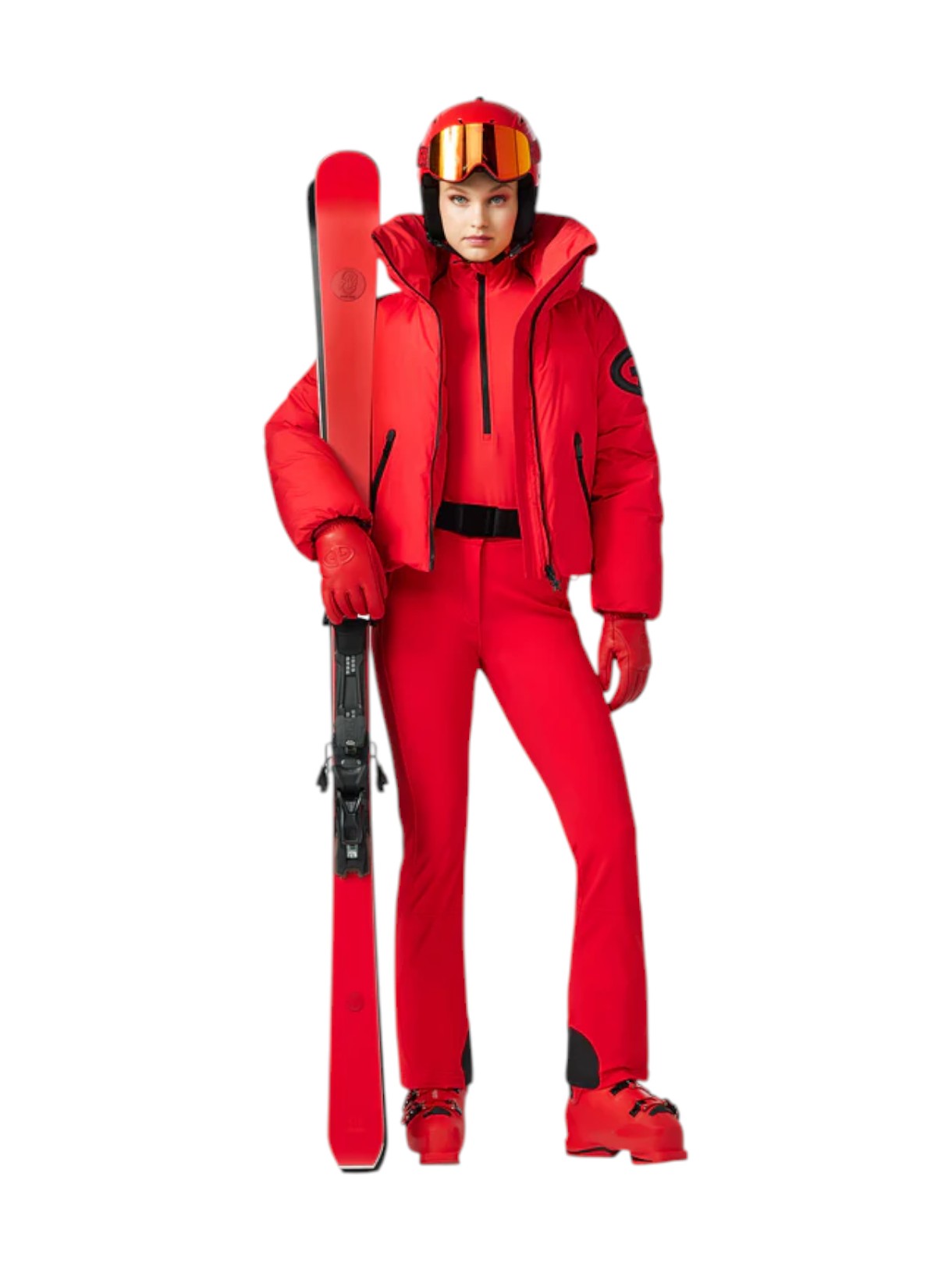 Porter Damen Daunen Skijacke mit Kapuze 6