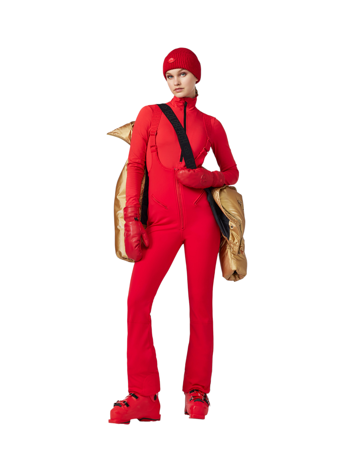 Soleil Damen Daunen Skijacke mit 6