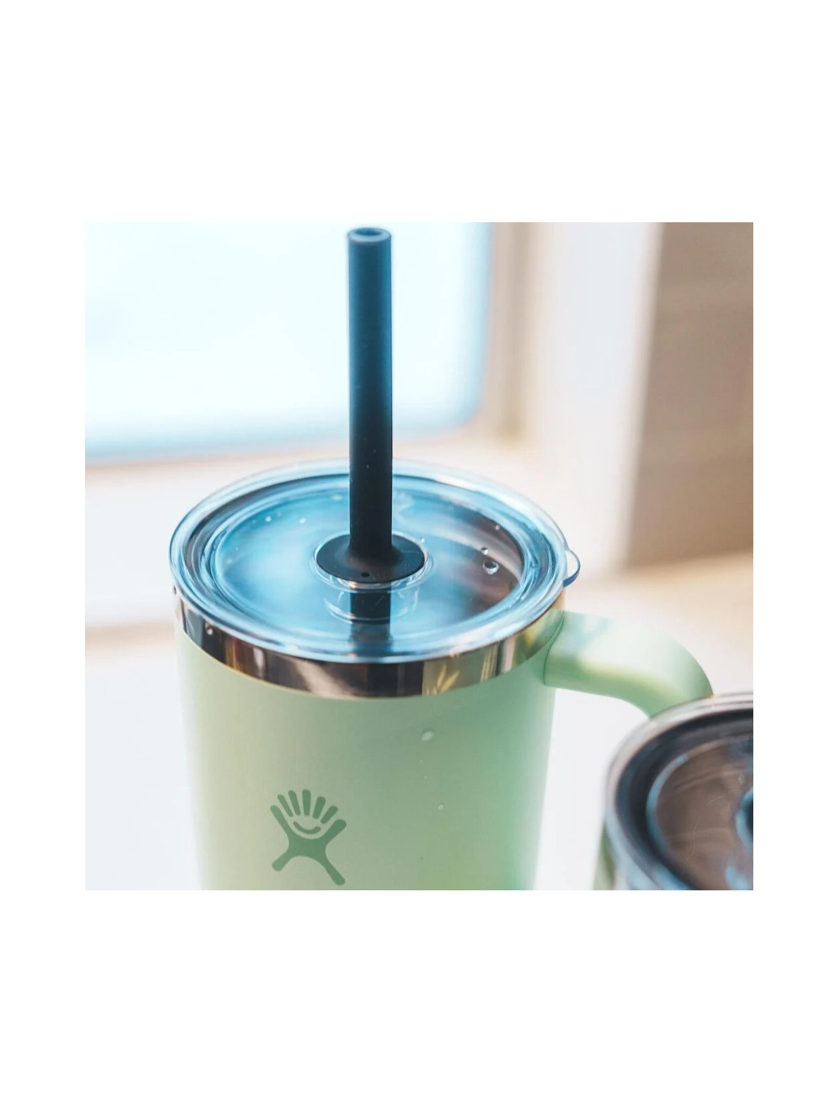 24 OZ Travel Tumbler Clear Lid Trinkflasche 6