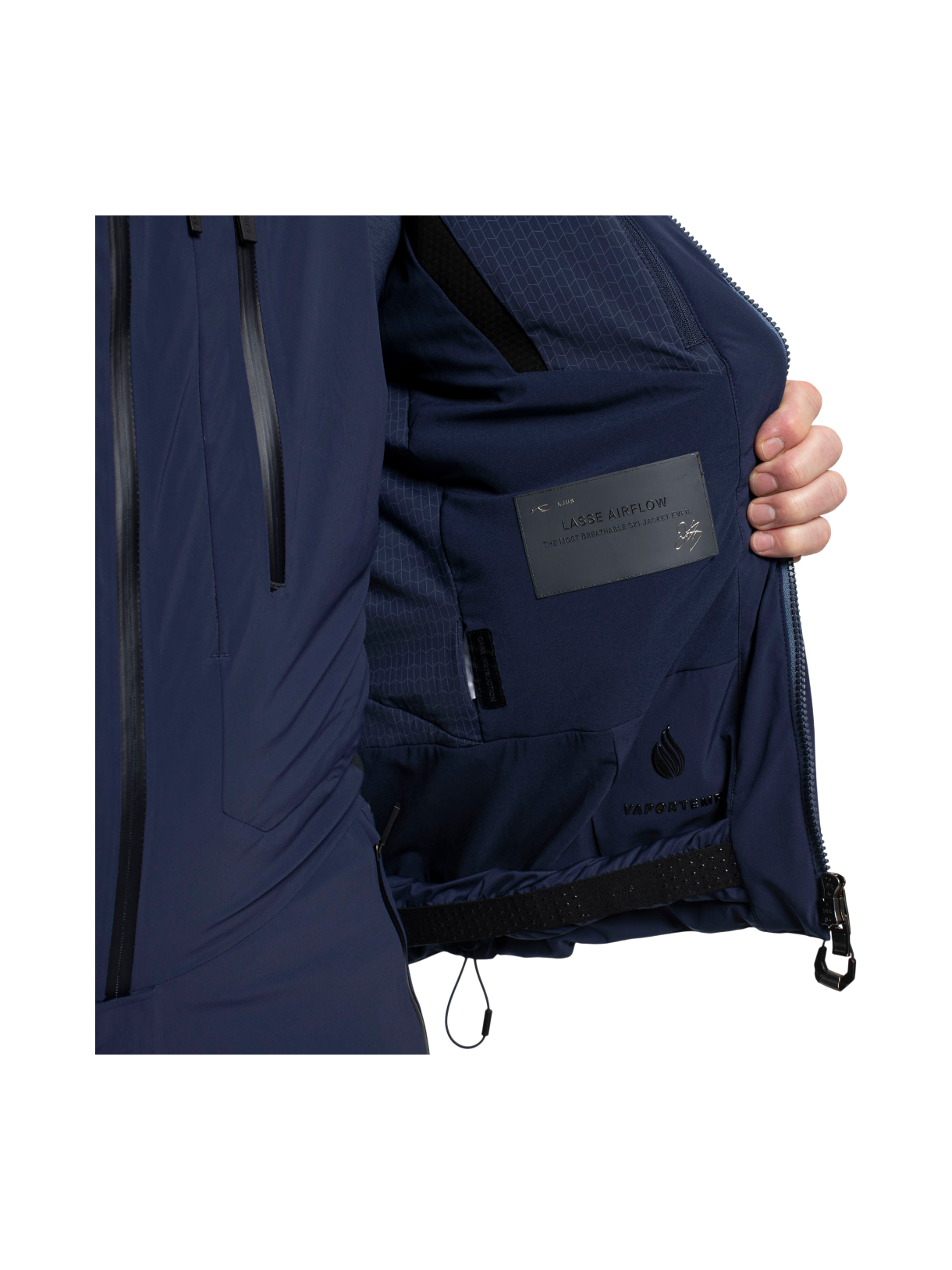 Lasse Airflow Herren Skijacke mit Kapuze 6