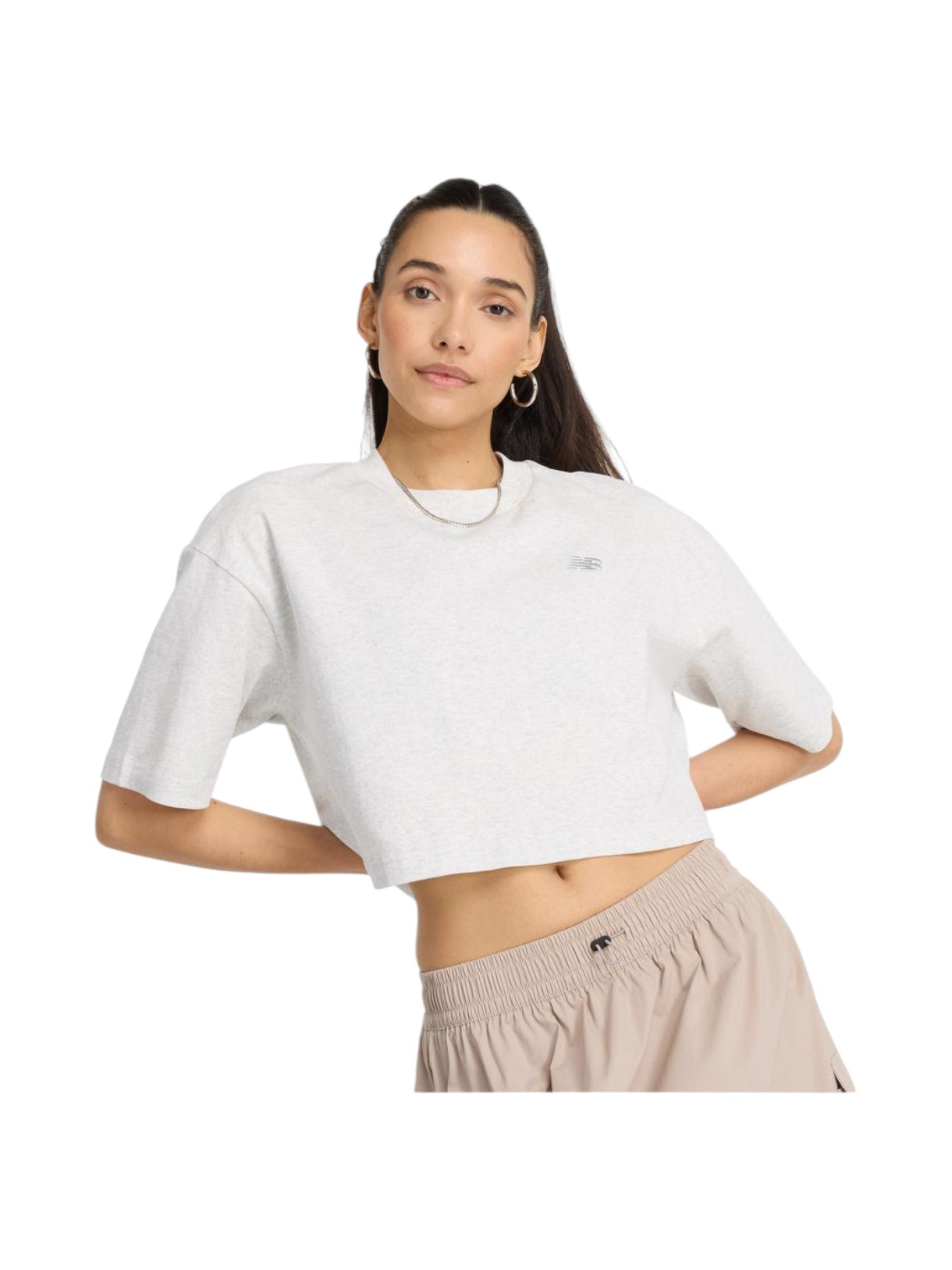 Logo Relaxed Jersey Damen T-Shirt 6
