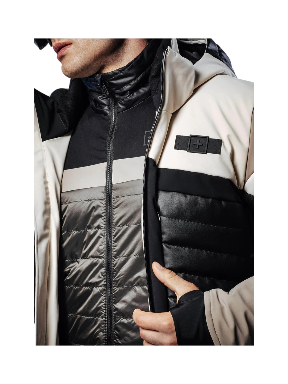 131 Insulated Herren Skijacke mit abnehmbarer Kapuze 6