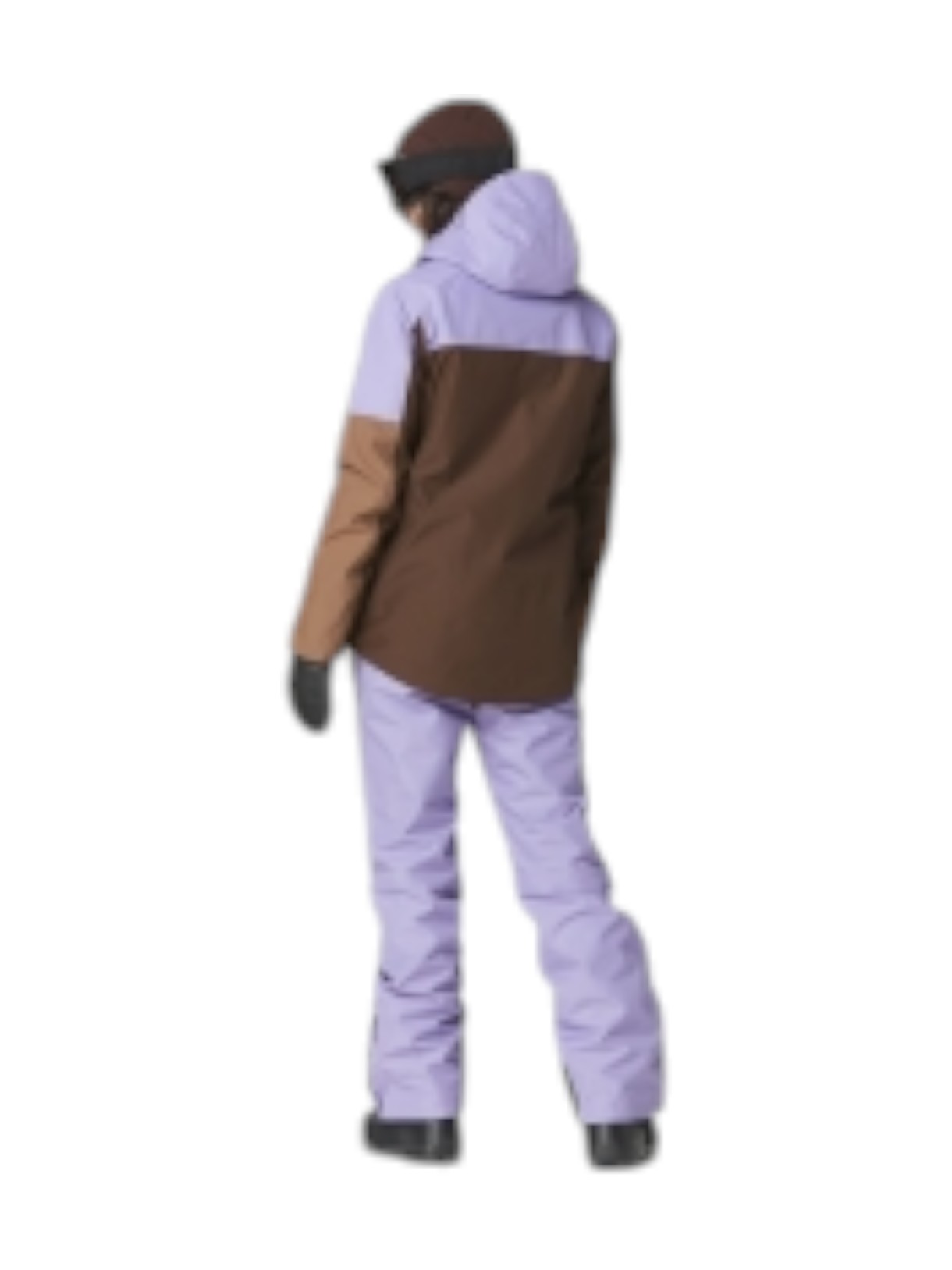 Exa 2-Lagen-Freeride Damen Skijacke mit Kapuze 6