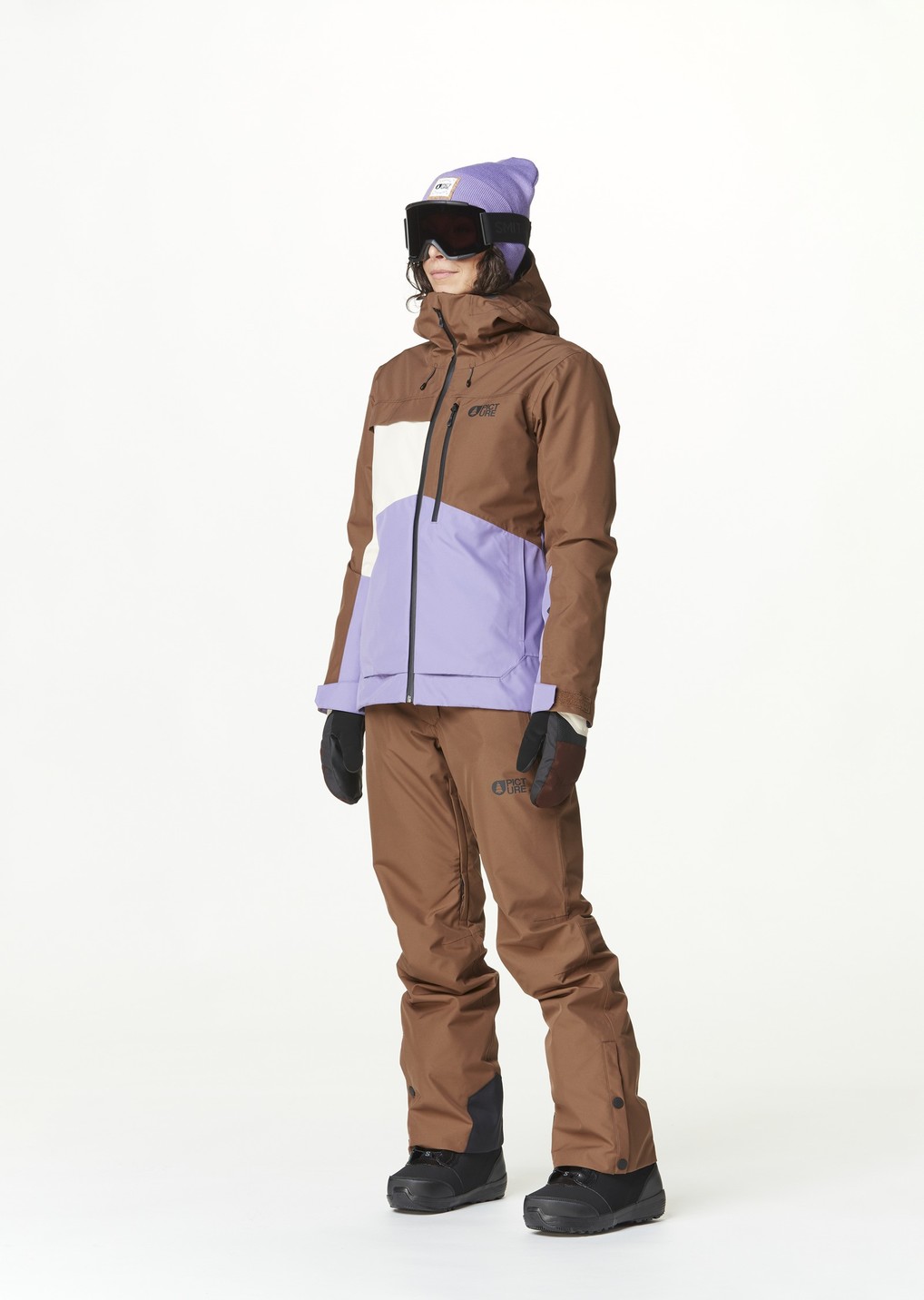Seen 2-lagige Damen Skijacke mit Kapuze 6