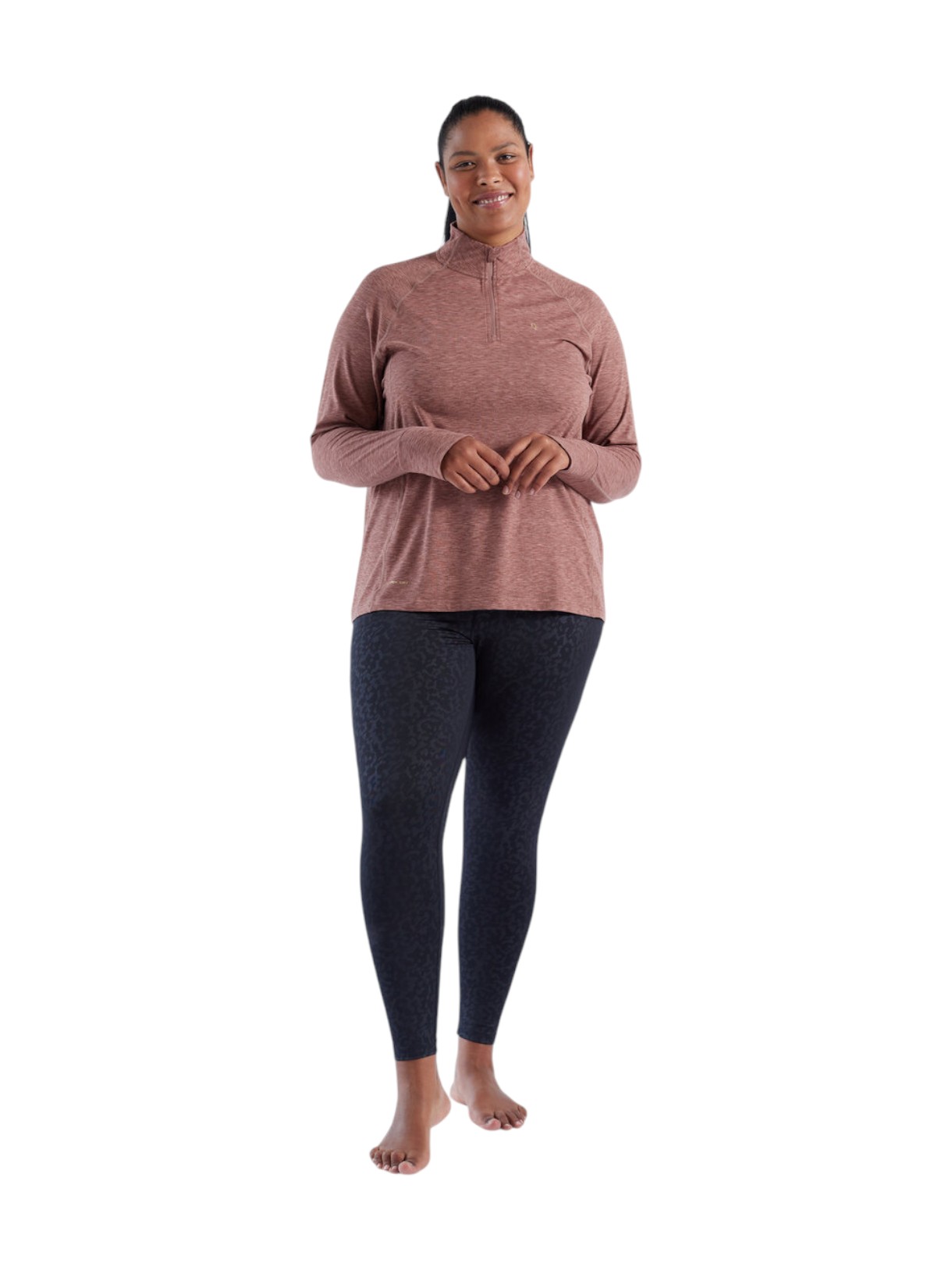 Juliette Embossed Tights Damen Leggings Plus Size 6
