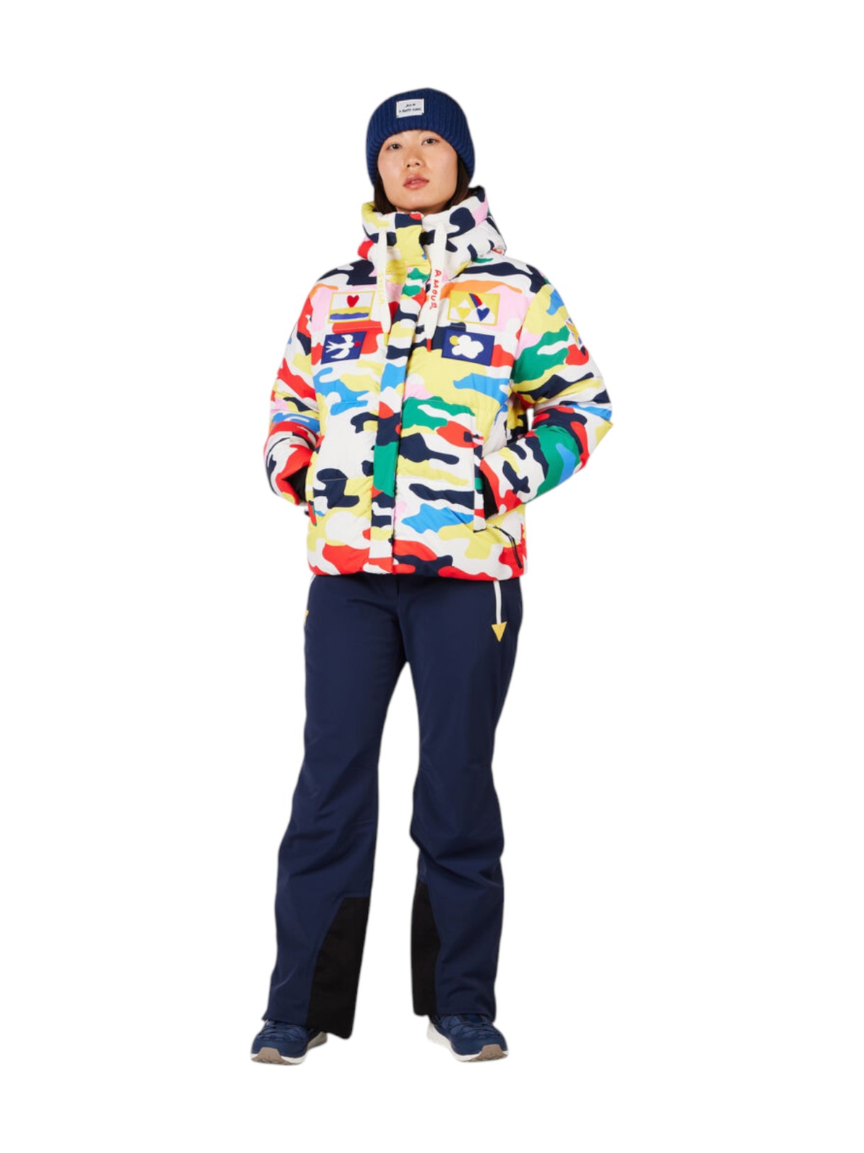 JCC All Snow Down Damen Skijacke mit Kapuze 6