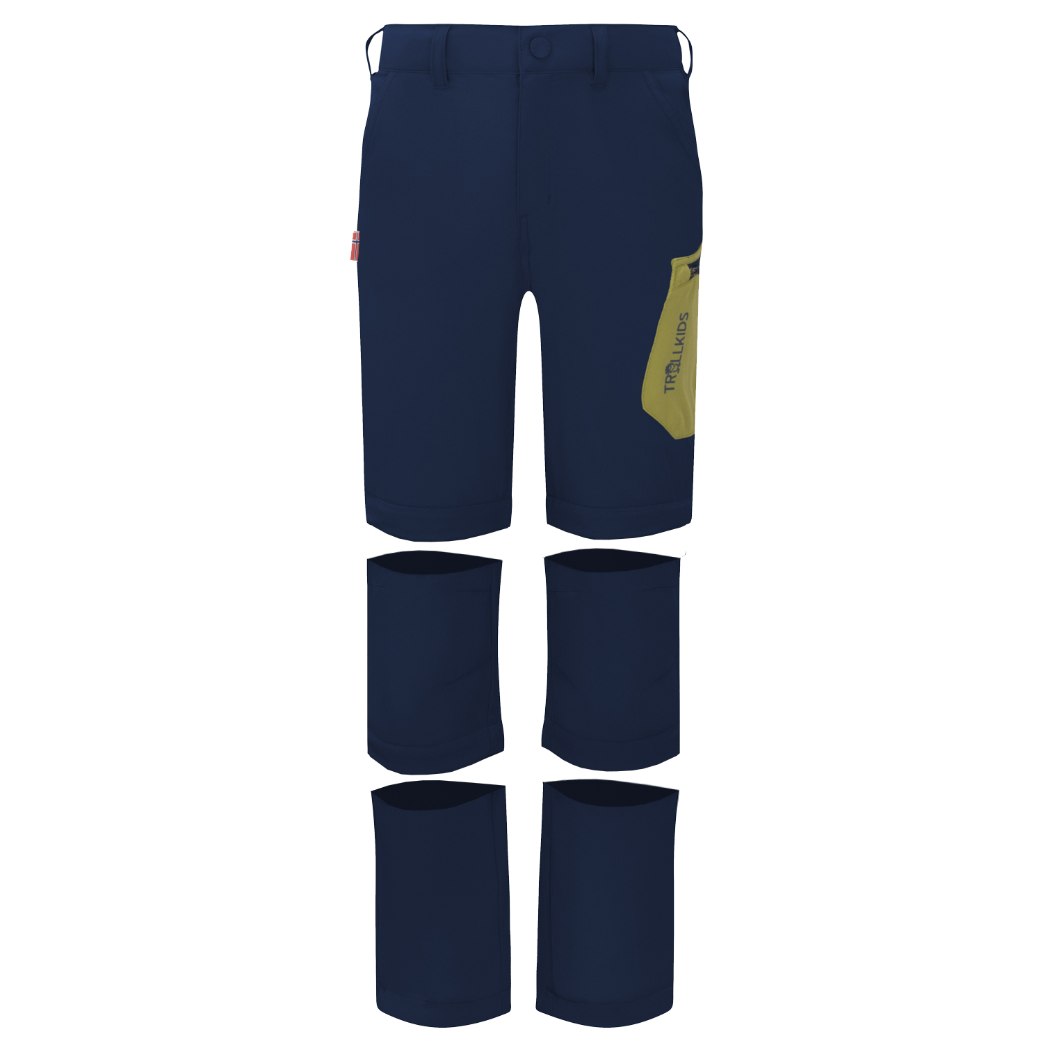 Preikestolen Double Zip-Off Kinder Wanderhose 6