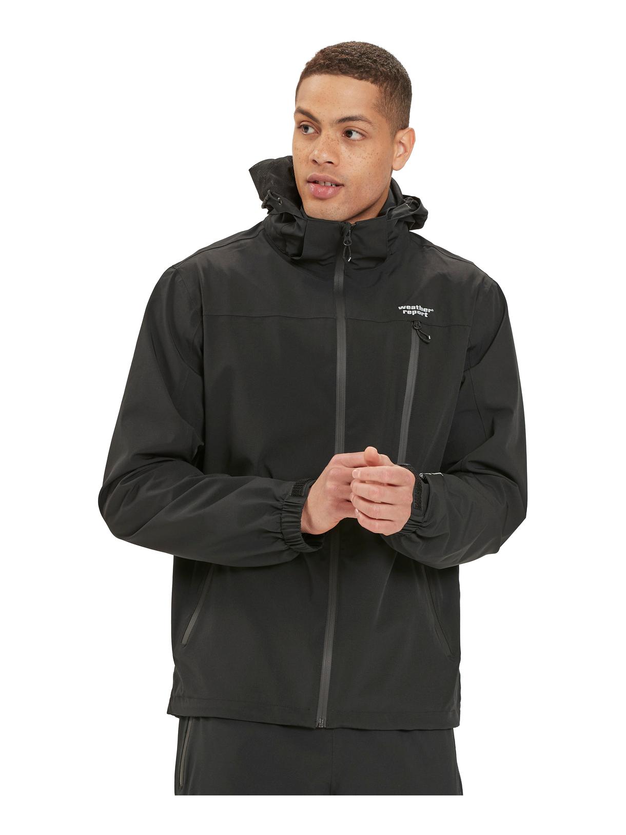 Delton Herren Regenjacke mit Kapuze 6