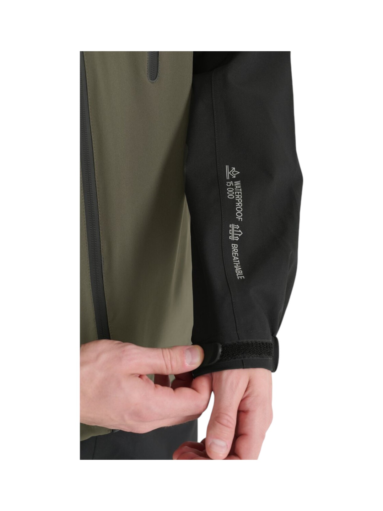 Delton Herren Regenjacke mit Kapuze 6