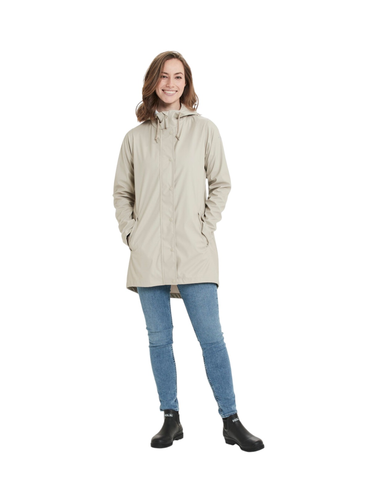 Petra Damen Regenjacke mit Kapuze 6