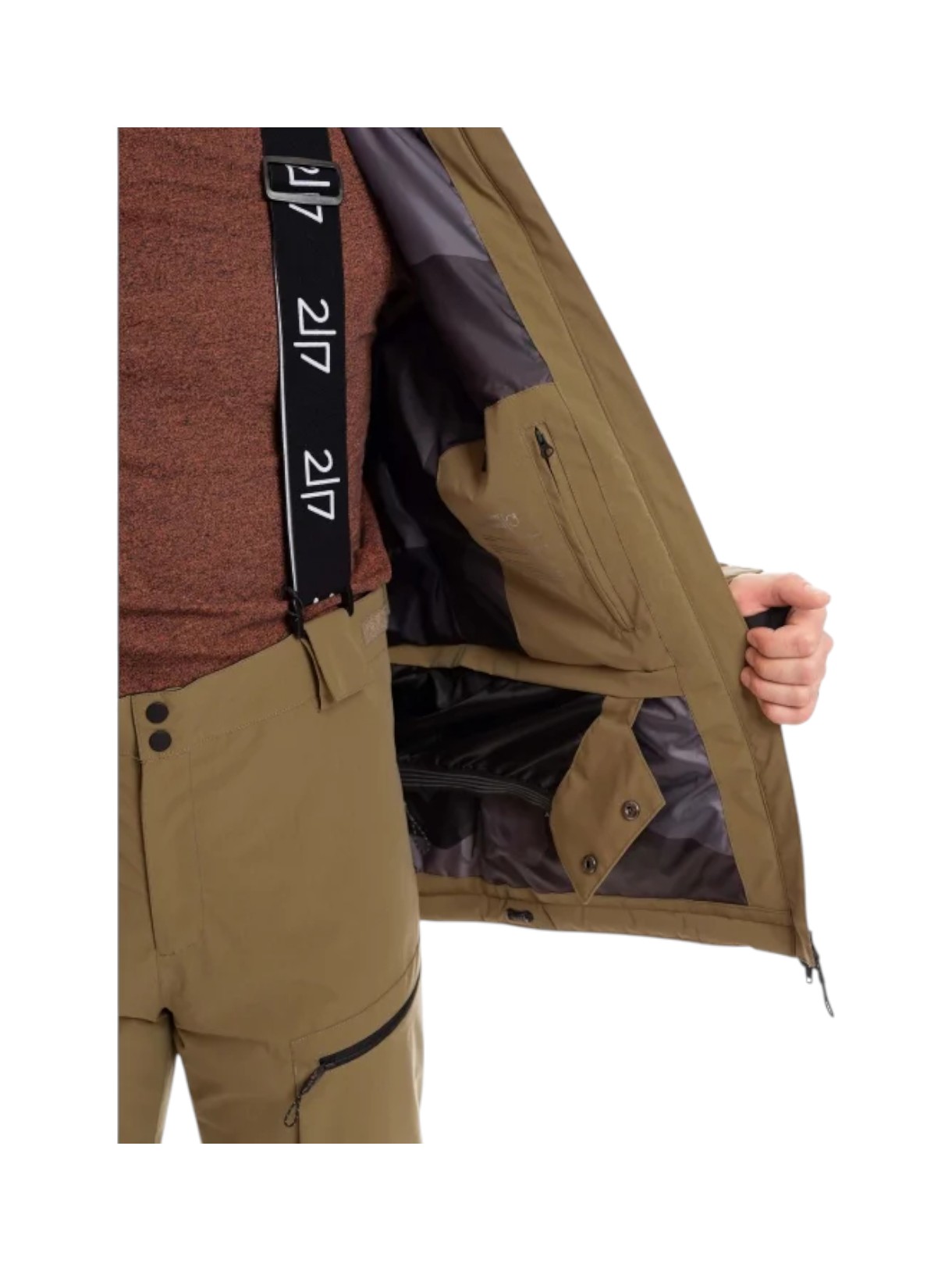 Nyhem Herren Skijacke mit Kapuze 7