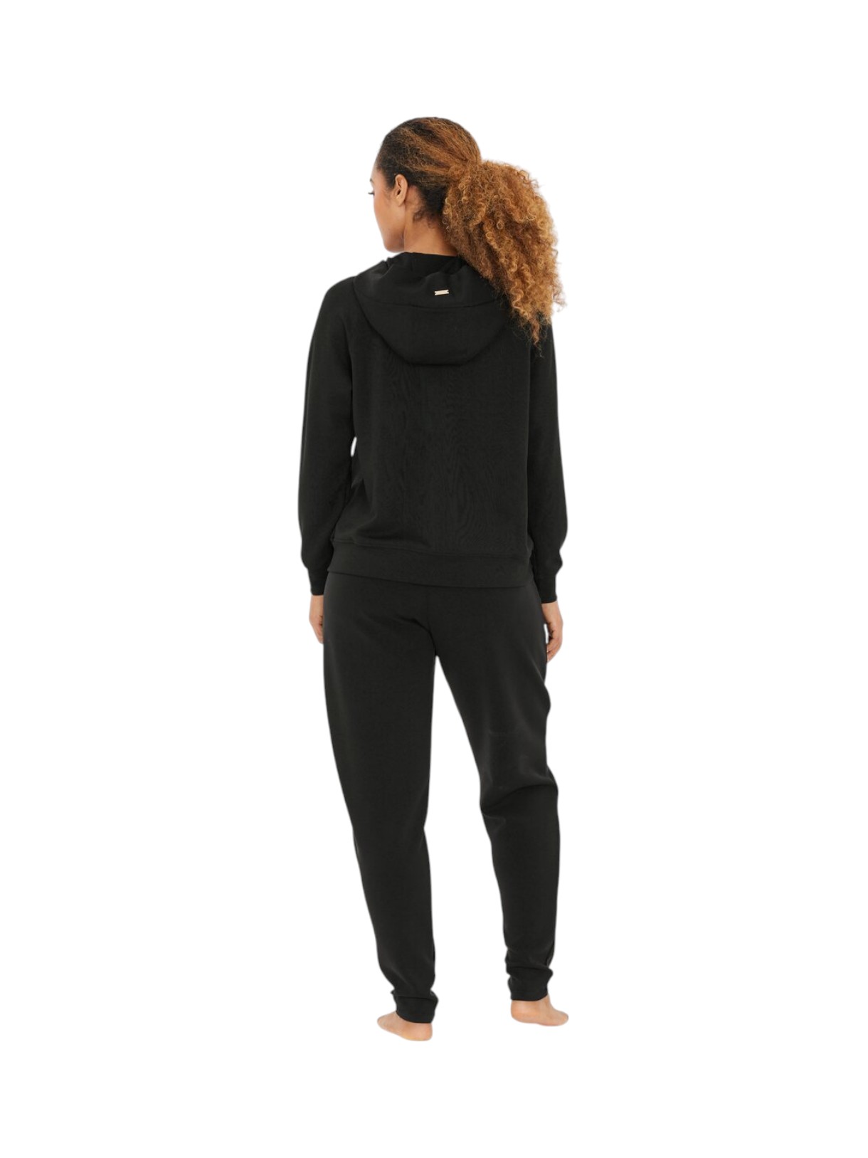 Jacey Damen Full Zip Sweat Jacke mit Kapuze 7