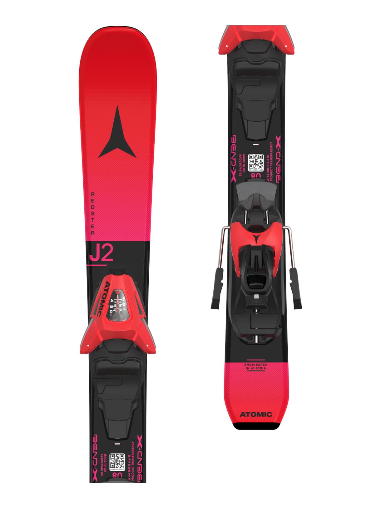 REDSTER J2 (70-90 cm) + C 5 GW Red Skiset 7