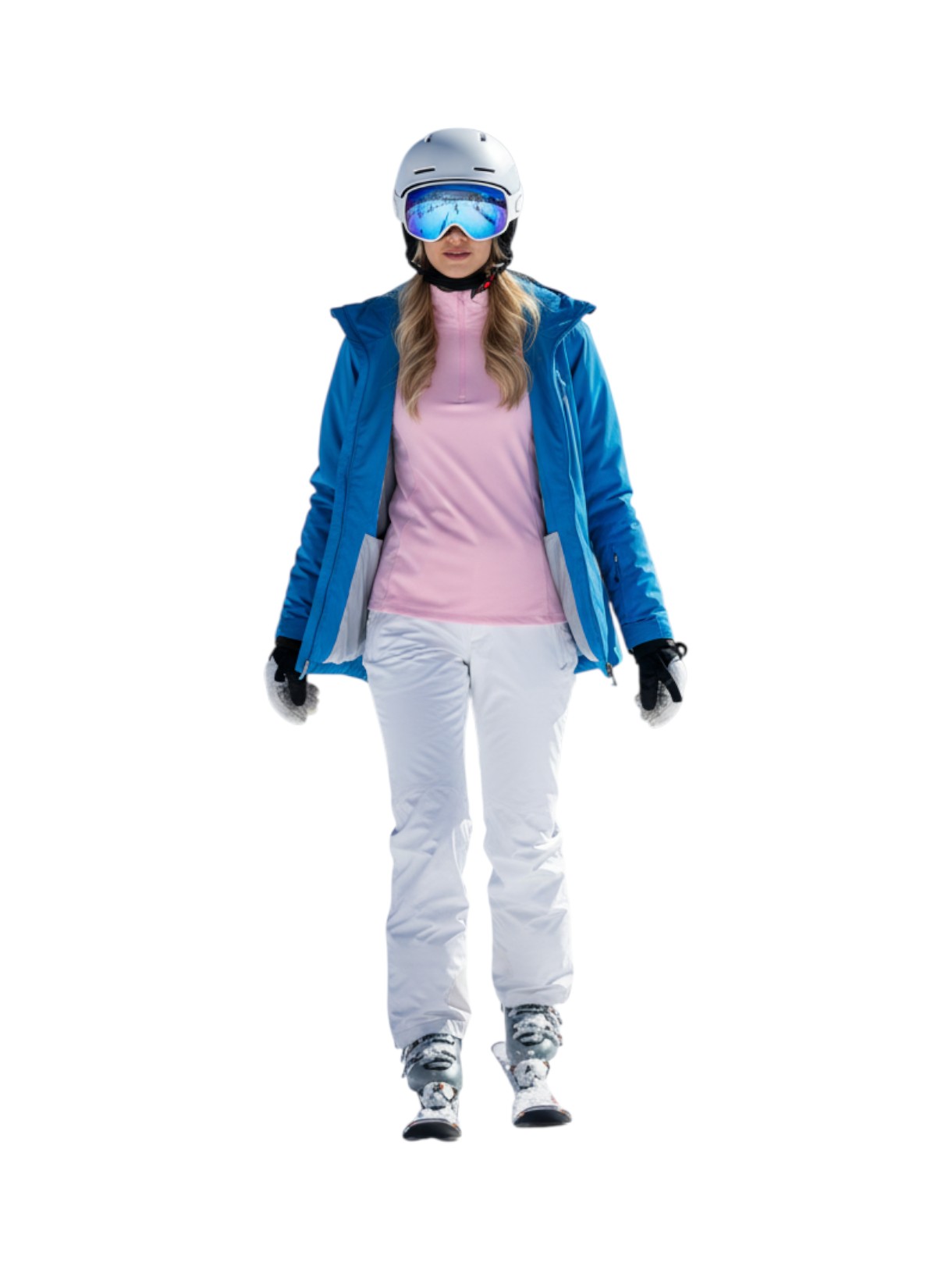 Damen Second-Layer Stretch Softech Skipulli mit Dry Function 7