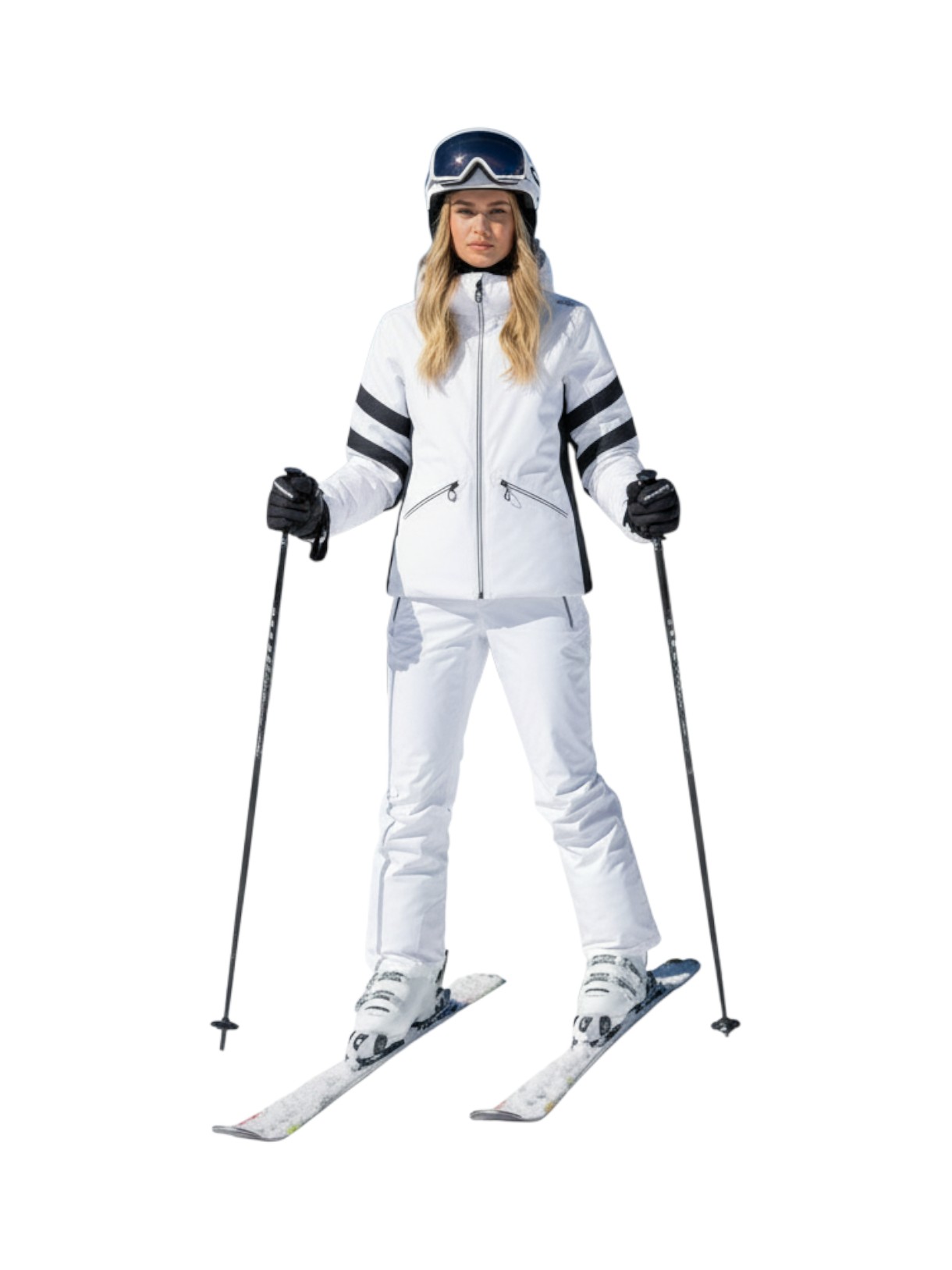 Damen Skijacke aus 4-Way-Stretch-Twill mit abnehmbarer Kapuze 7