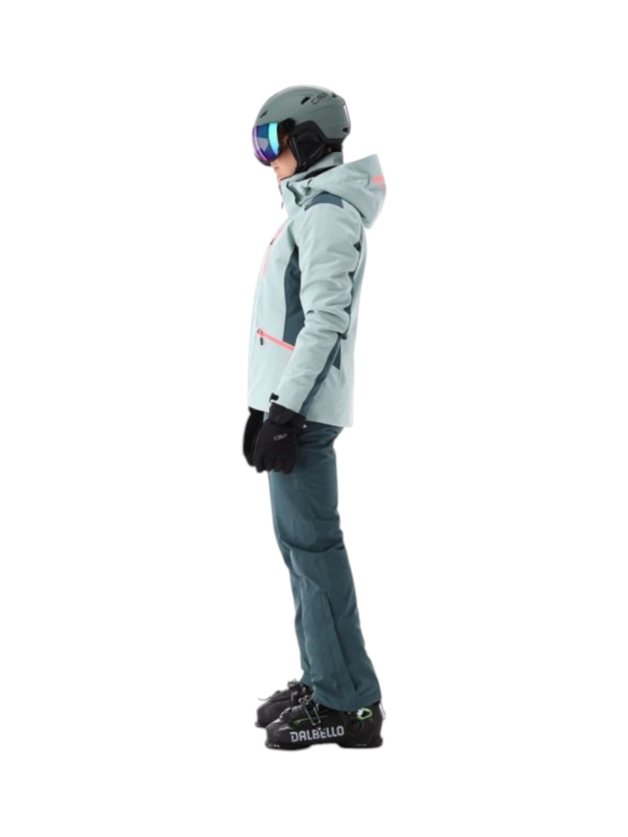 Damen Skijacke mit Feel Warm Flat und abnehmbarer Kapuze 7