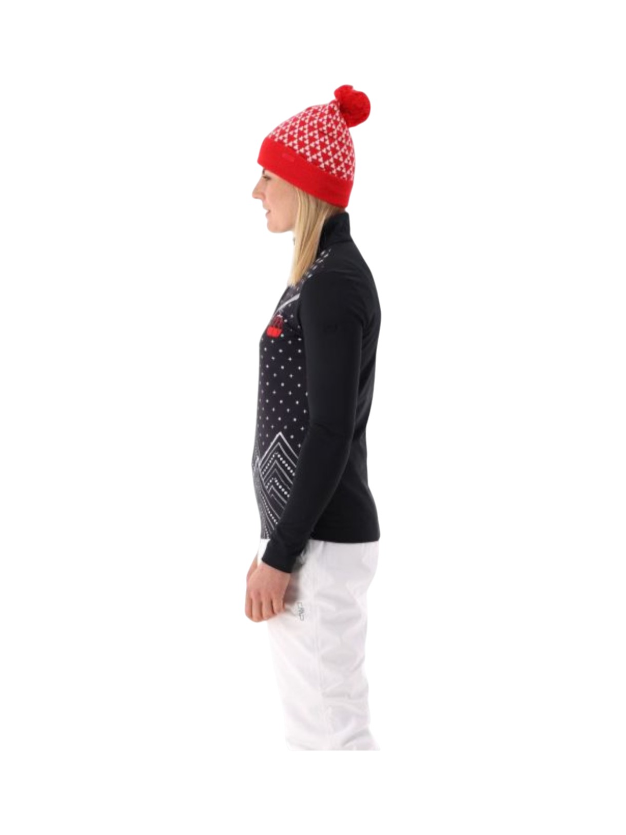 Damen Softech Rollkragen Skipulli mit Dry Function 7
